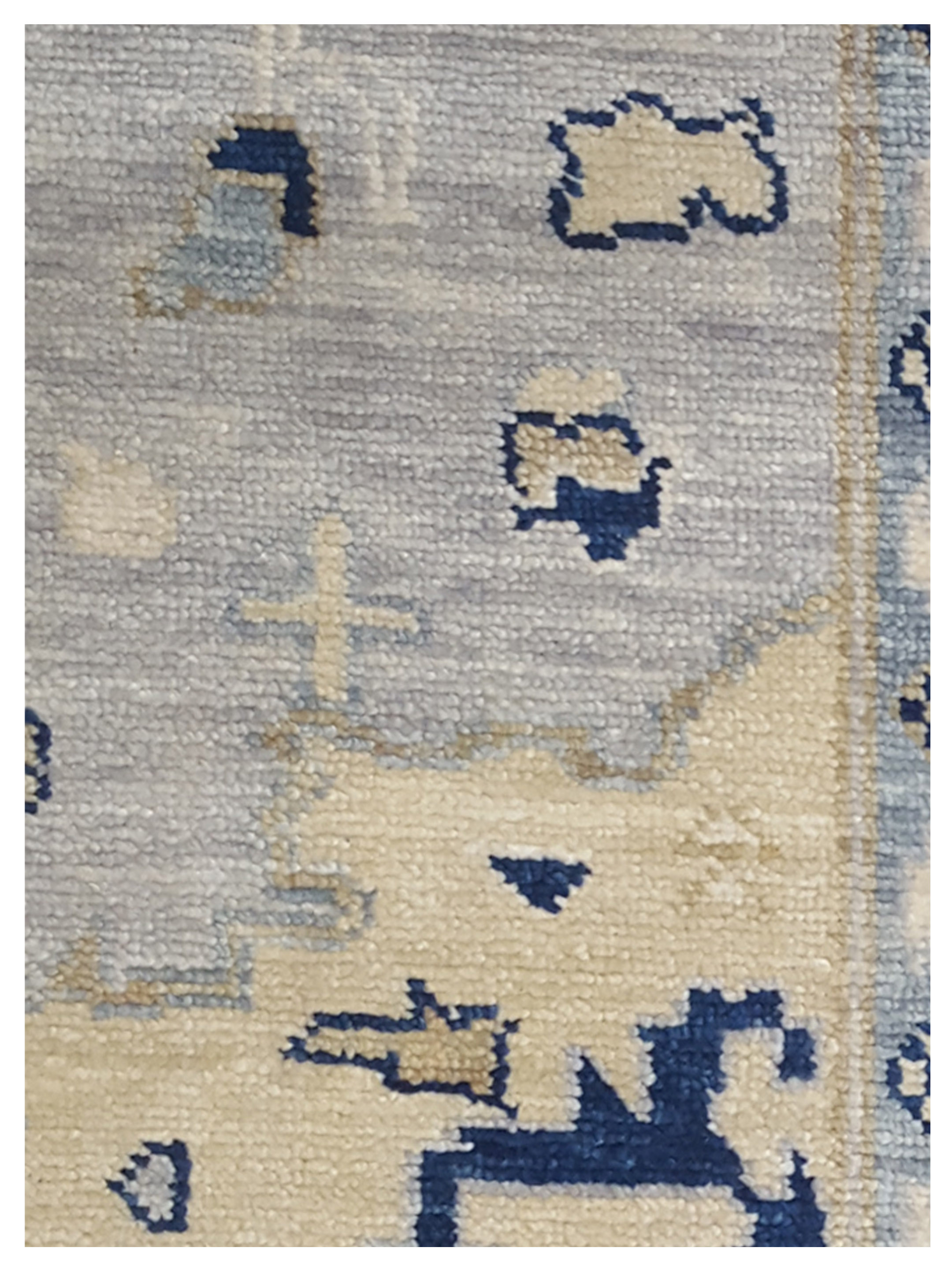 Anatolian Revival Hand Knotted Lt.Grey 10x14 - Image 3 of 5