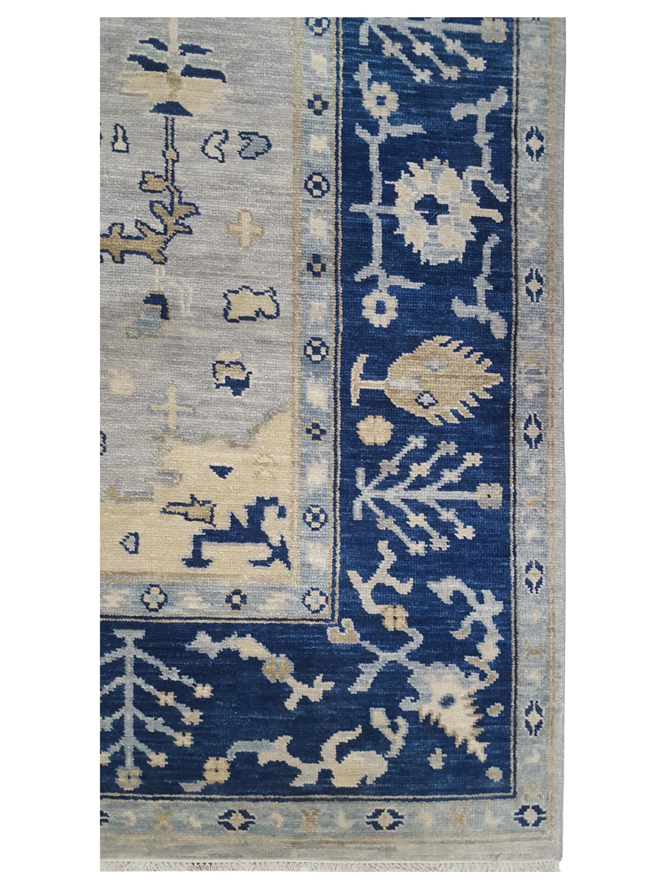 Anatolian Revival Hand Knotted Lt.Grey 10x14 - Image 4 of 5