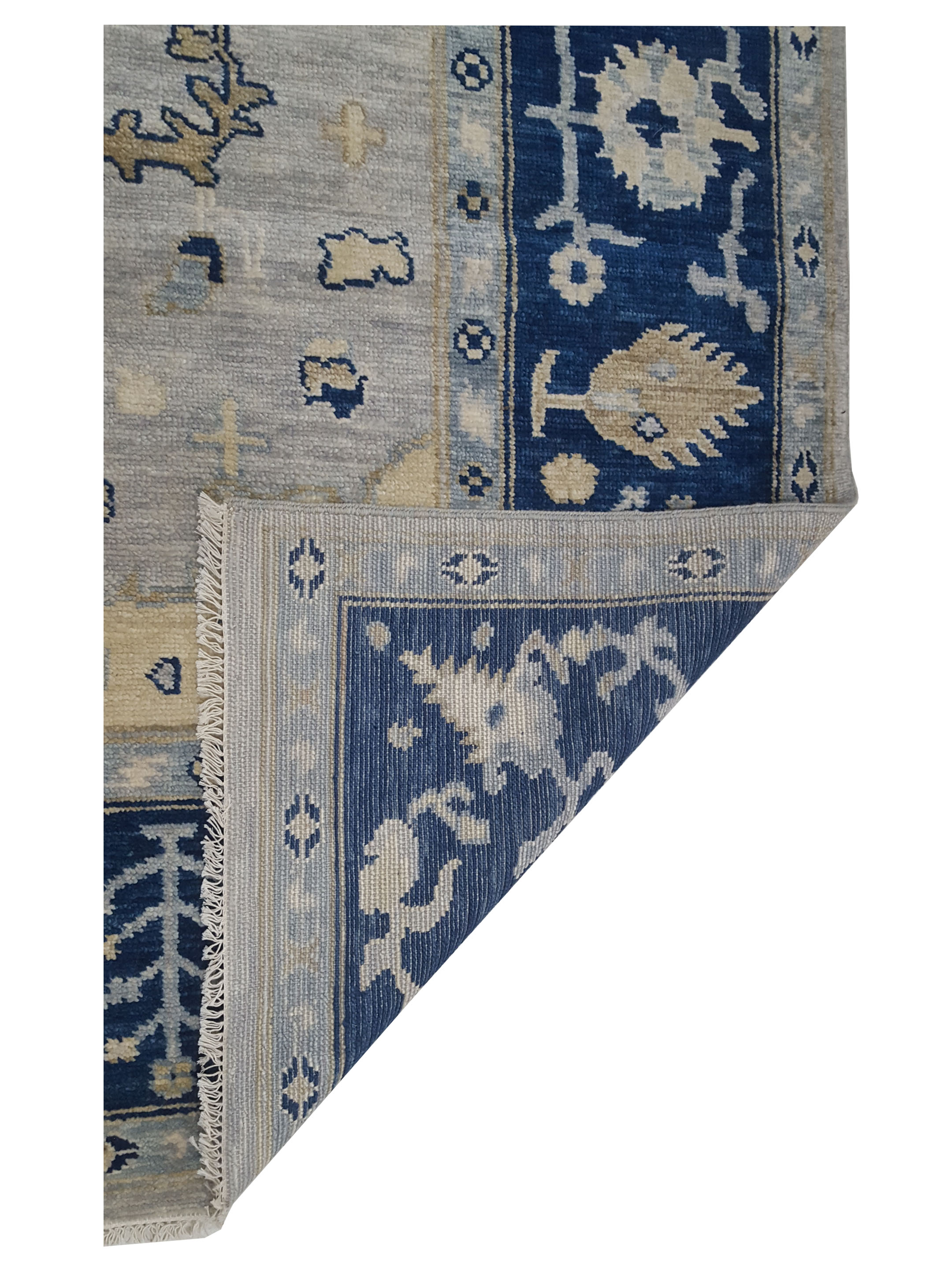 Anatolian Revival Hand Knotted Lt.Grey 10x14 - Image 5 of 5