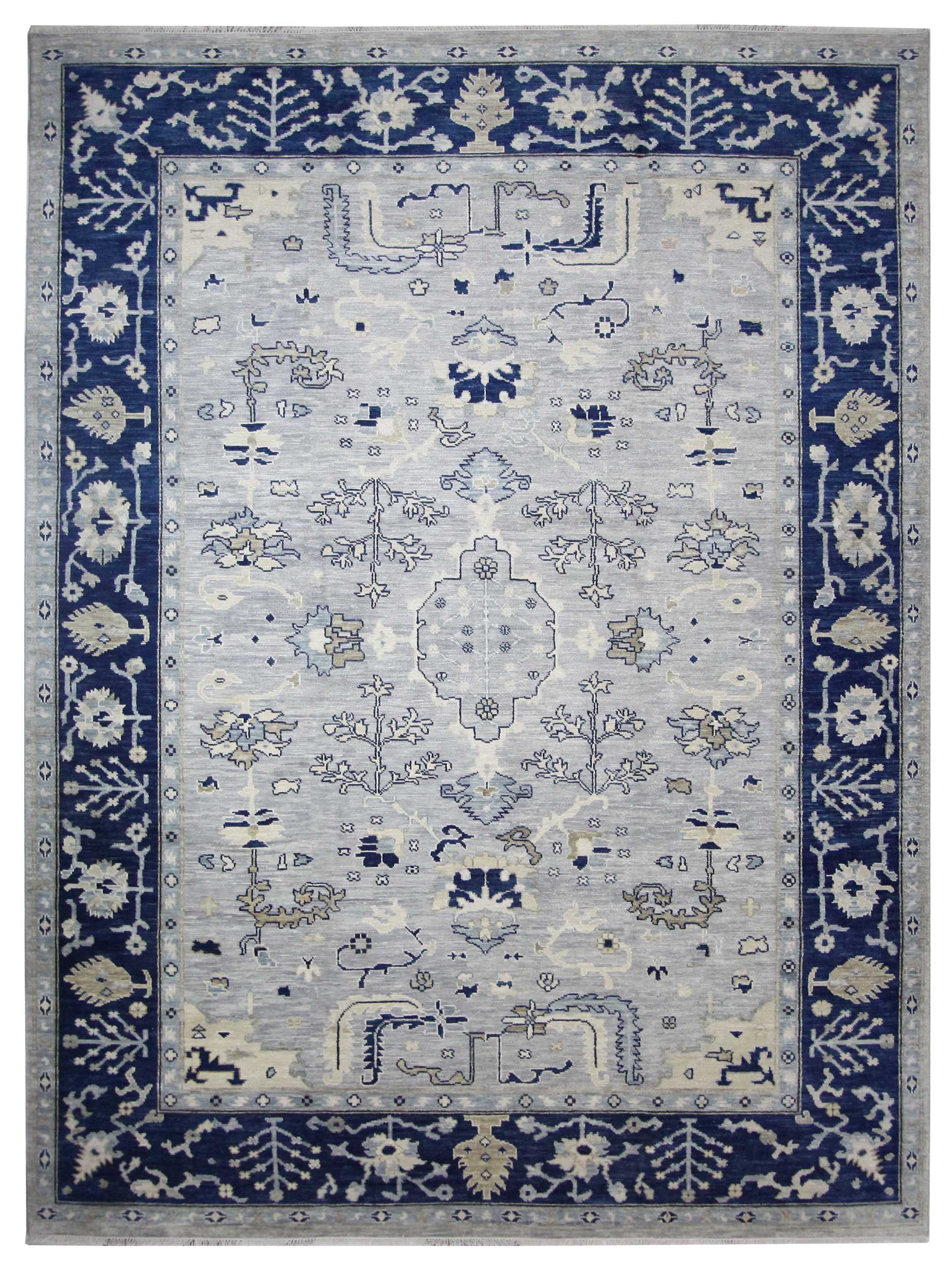 Anatolian Revival Hand Knotted Lt.Grey 10x14