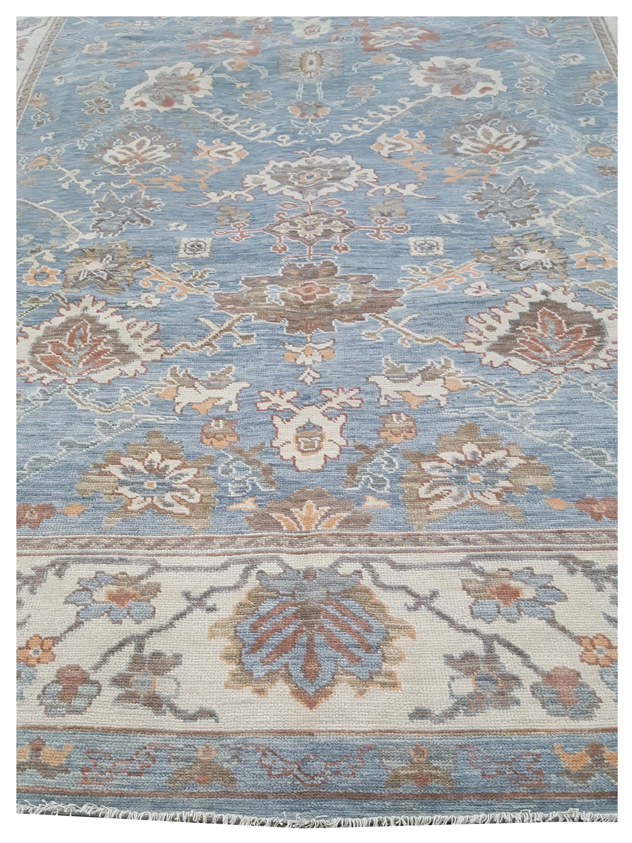 Anatolian Revival Hand Knotted Lt.Blue 10x14