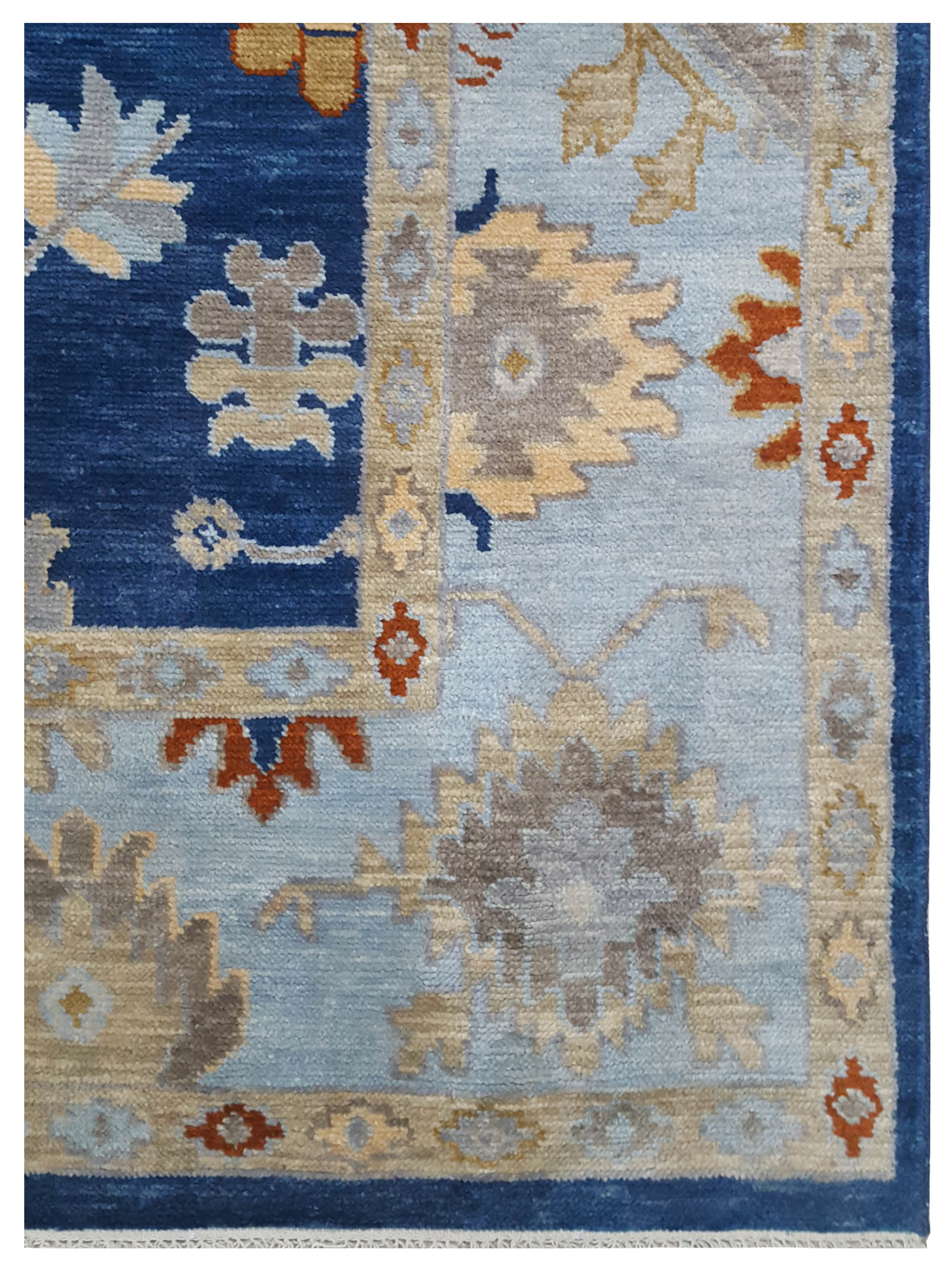 Anatolian Revival Hand Knotted Navy 10x14 - Image 2 of 3