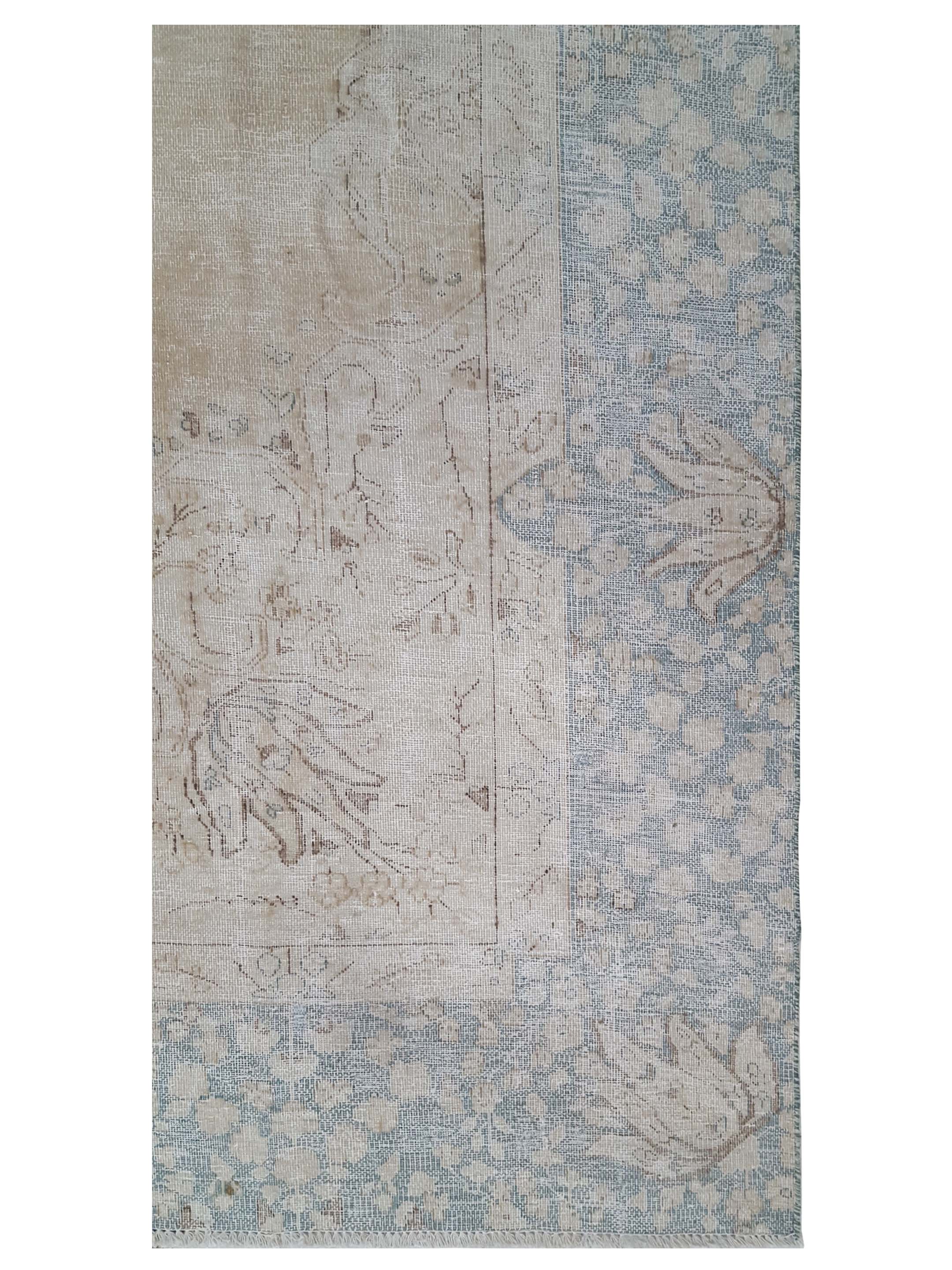 Vintage Hand Knotted Beige 9x12 - Image 2 of 3