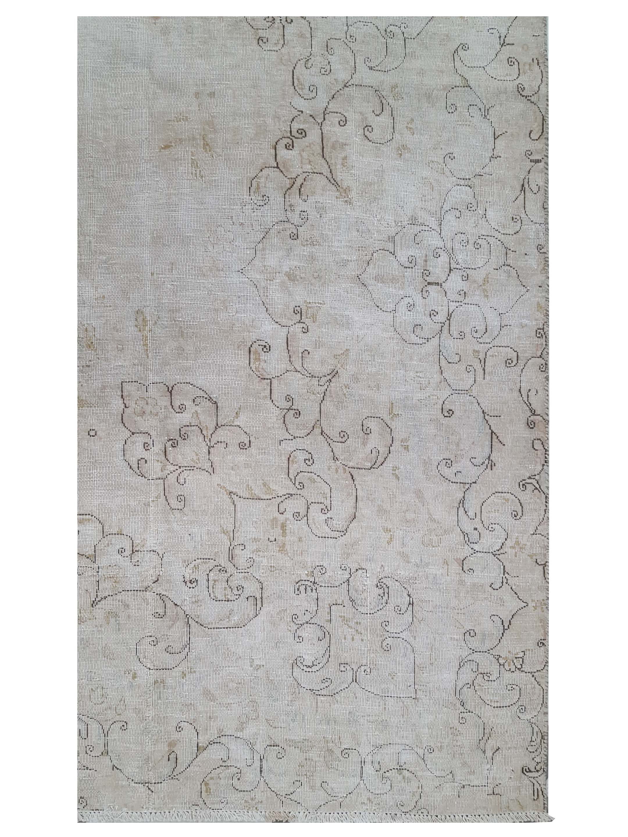 Vintage Hand Knotted Ivory 8x11 - Image 2 of 2