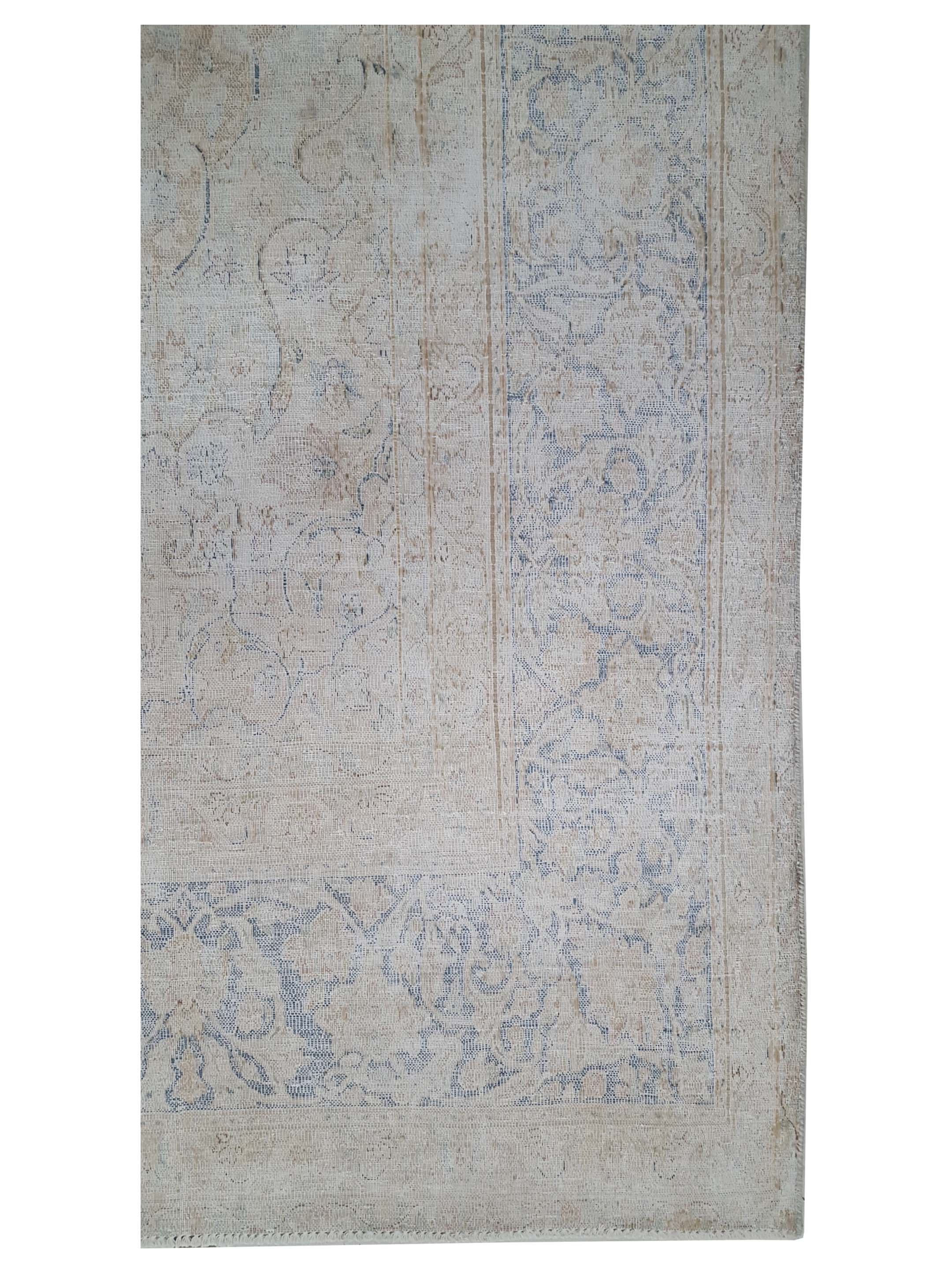 Vintage Hand Knotted Ivory 9x13 - Image 2 of 2