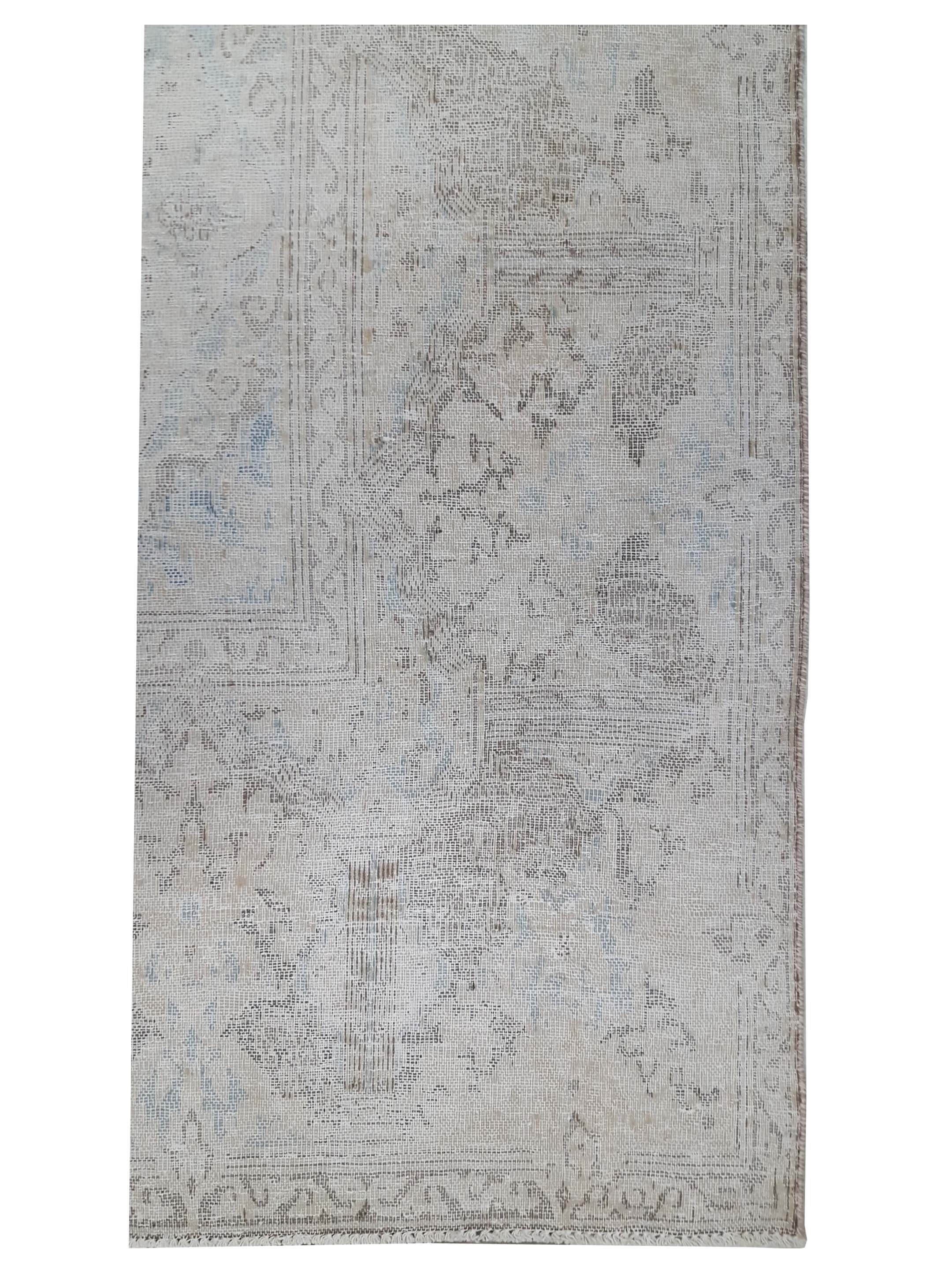 Vintage Hand Knotted Ivory 9x13 - Image 2 of 2