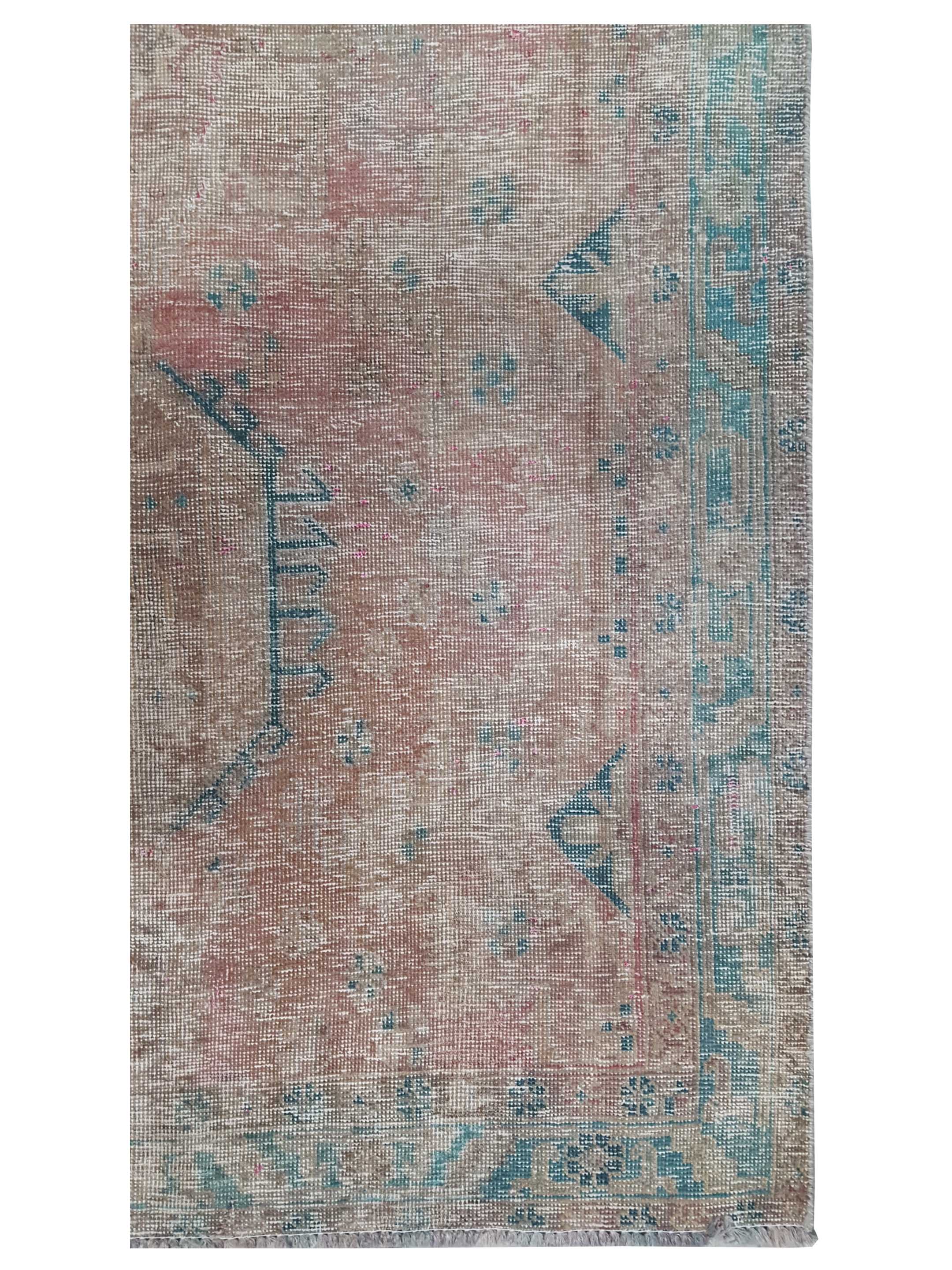 Vintage Hand Knotted Rust 5x14 - Image 2 of 3