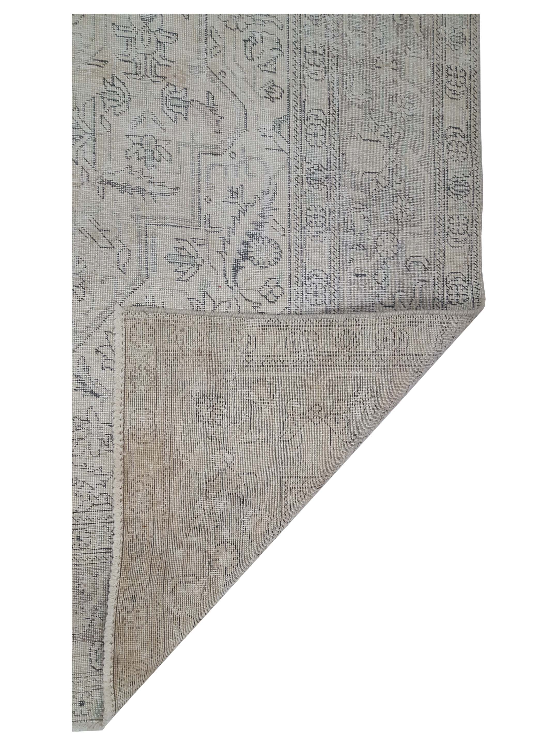 Vintage Hand Knotted Beige 10x13 - Image 3 of 3