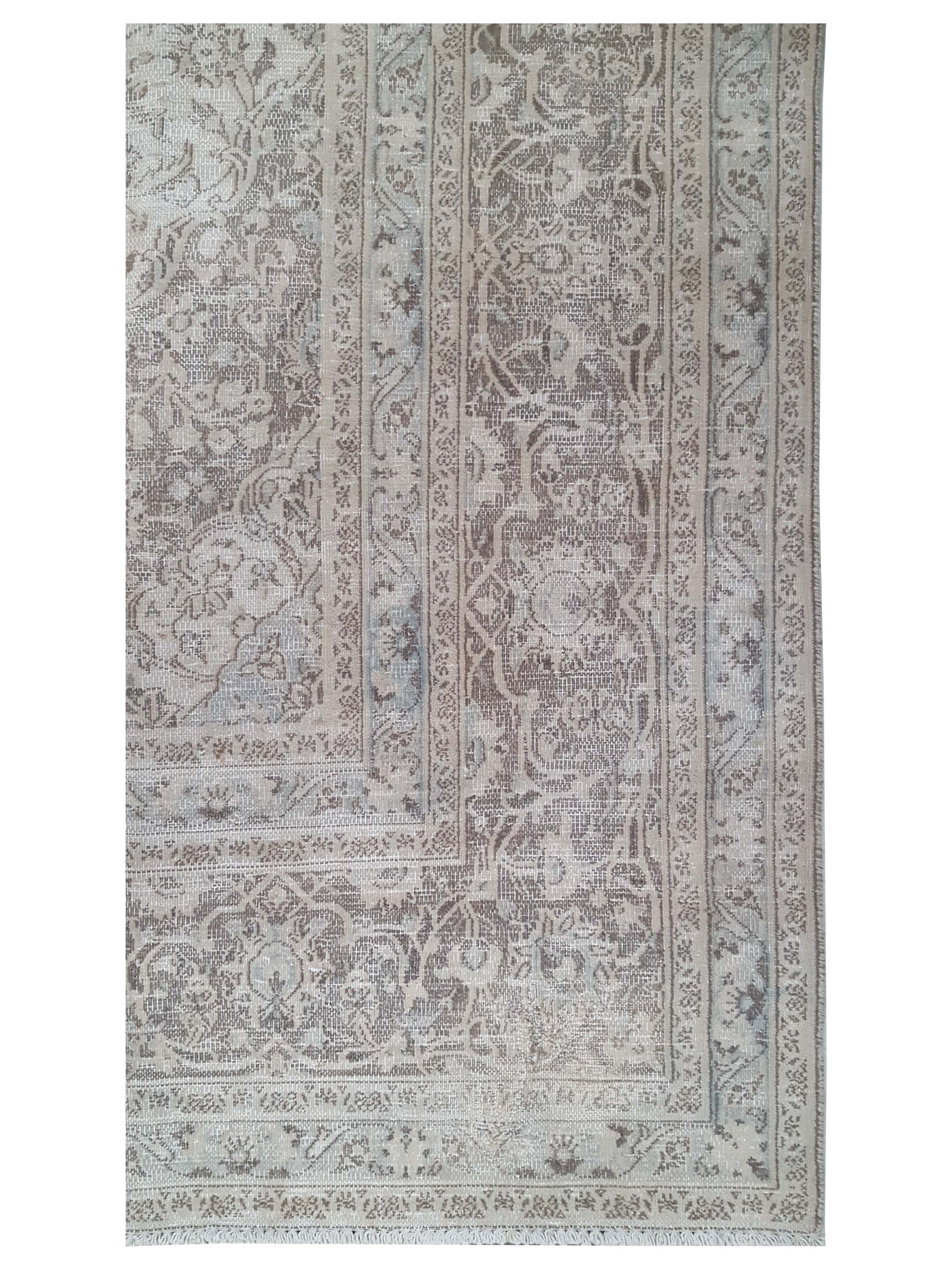 Vintage Hand Knotted Ivory 9x13 - Image 2 of 4