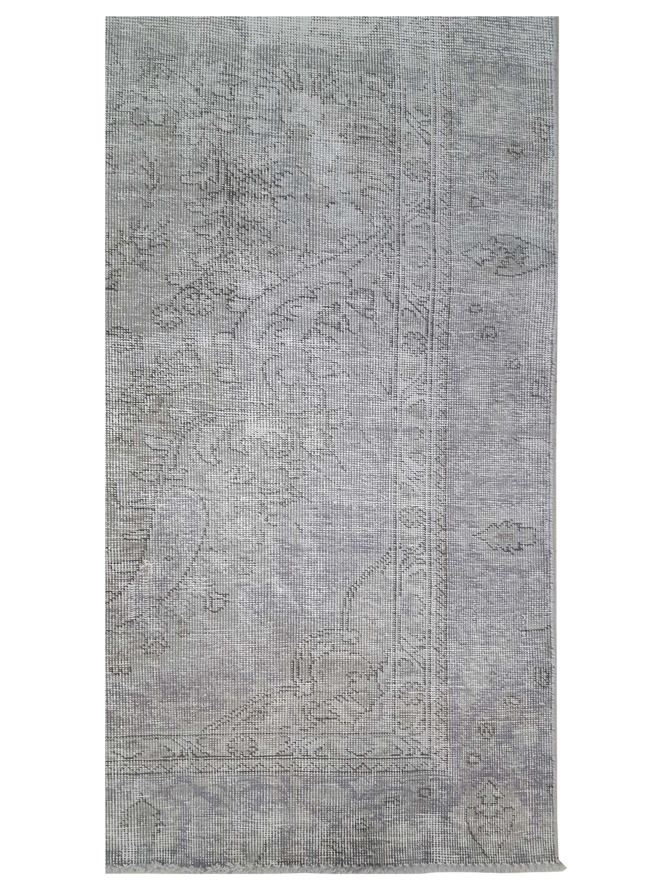 Vintage Hand Knotted Grey 8x10 - Image 2 of 3