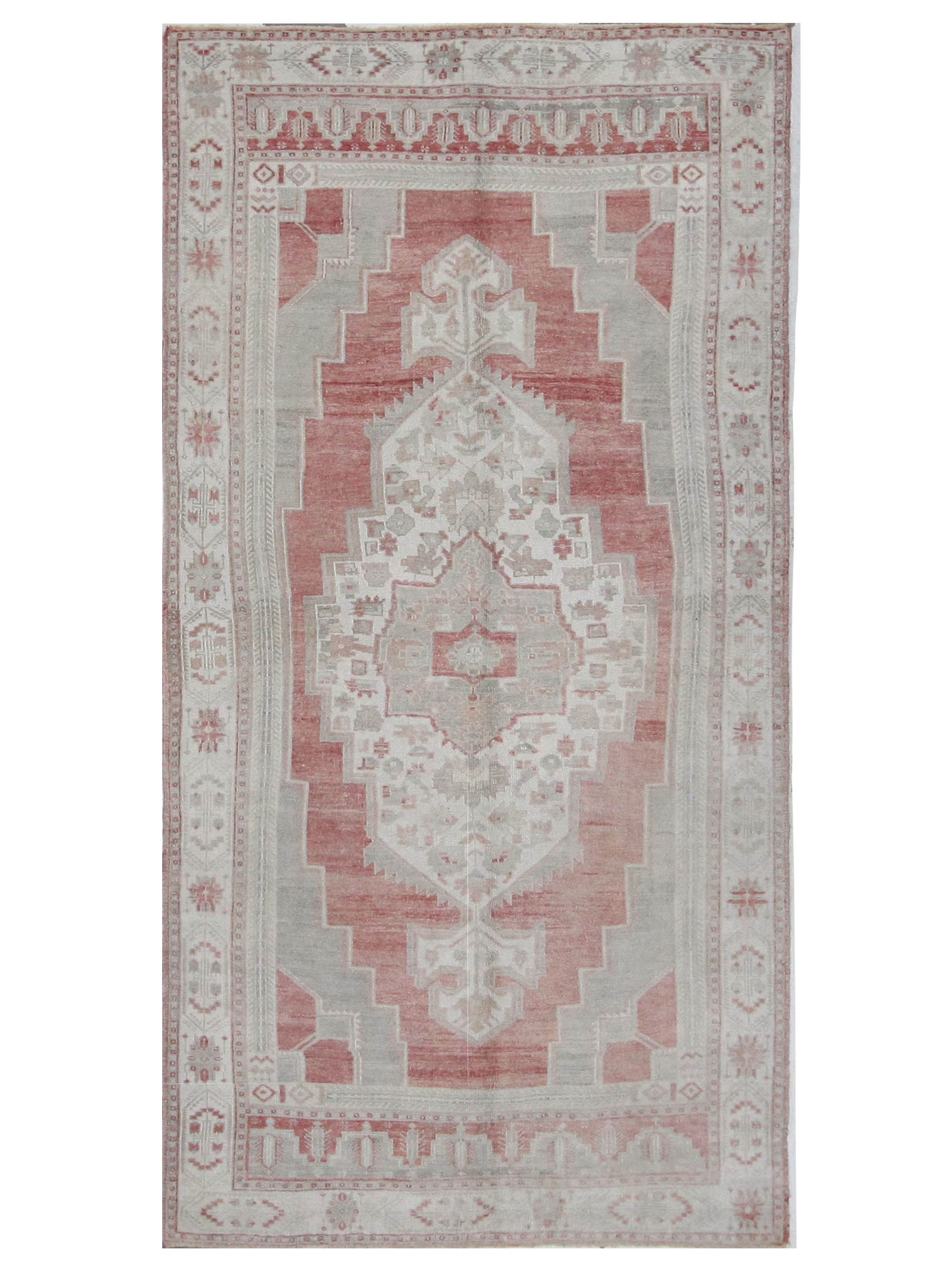 Anatolian Hand Knotted Rust 5x10