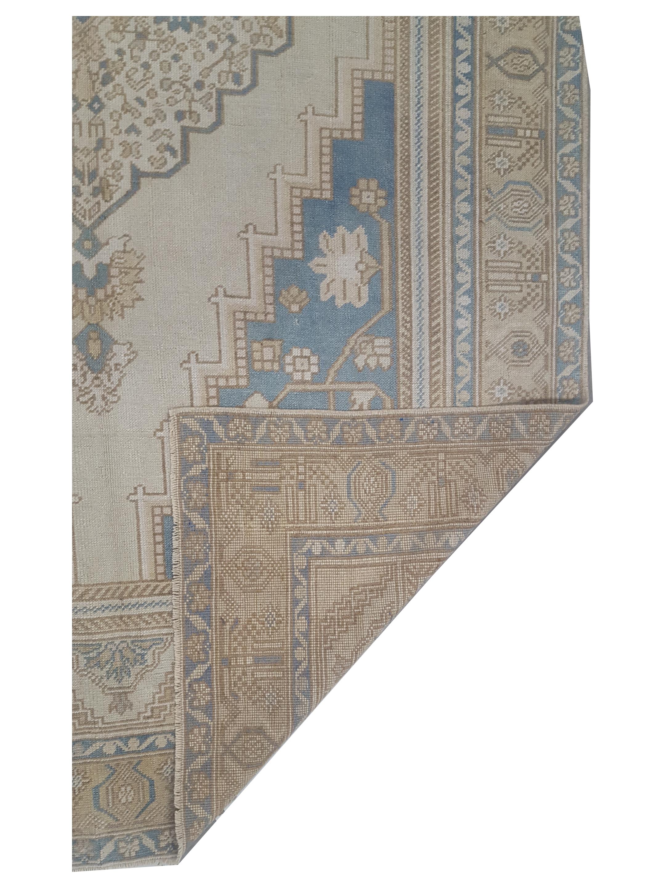 Anatolian Hand Knotted Grey 5x9 - Image 3 of 3
