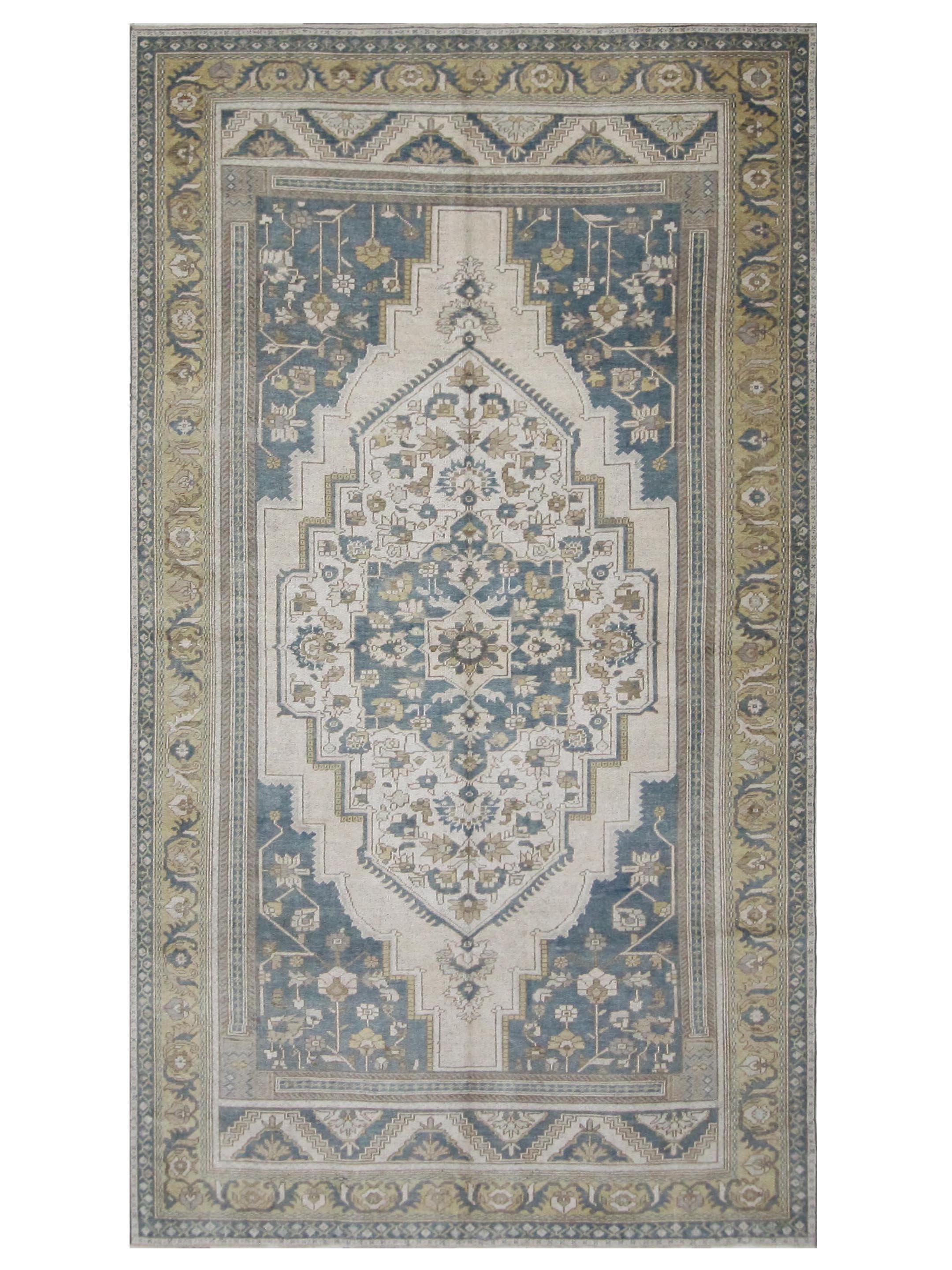 Anatolian Hand Knotted Blue 6x12