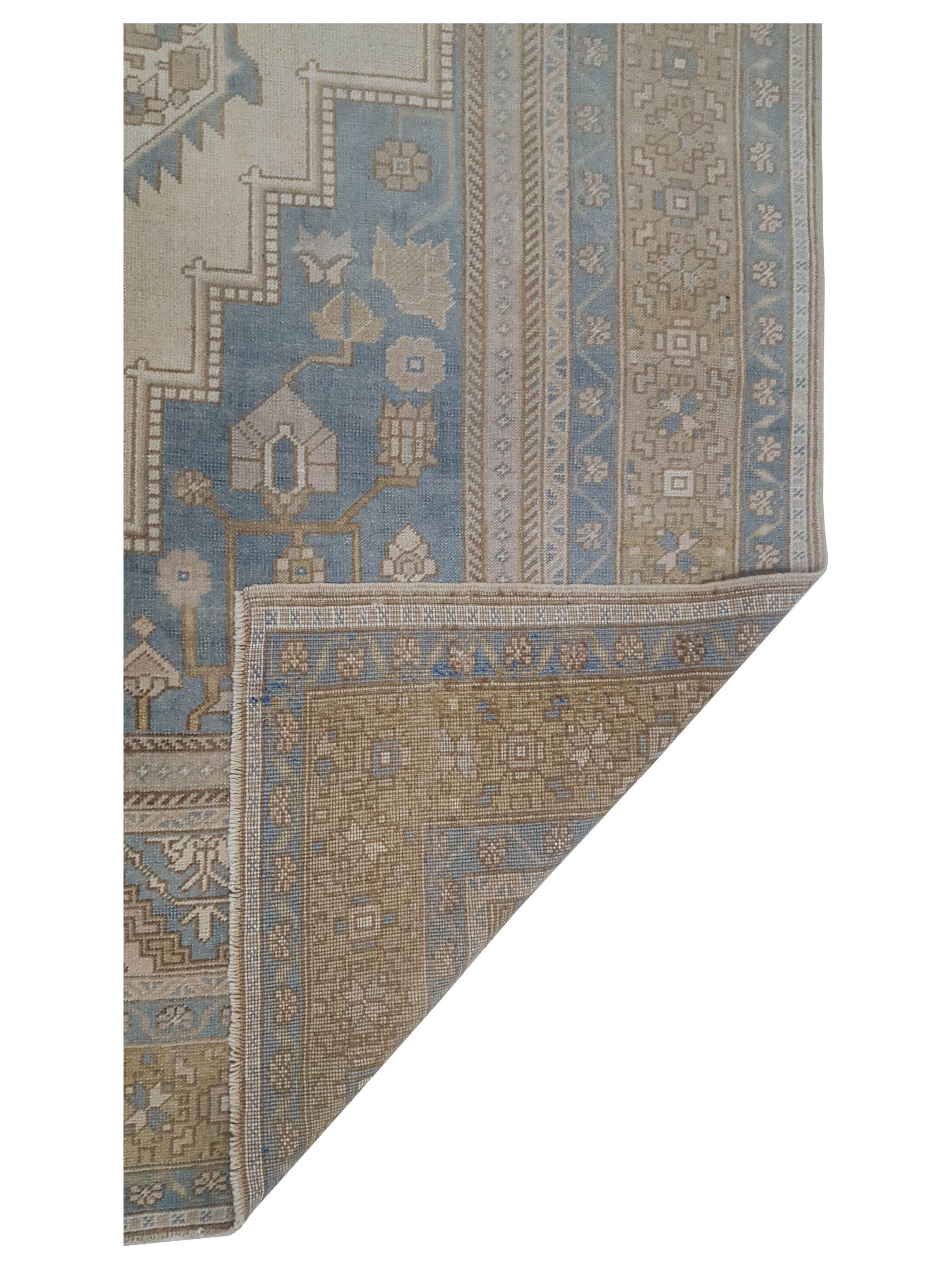 Anatolian Hand Knotted Blue 6x12 - Image 3 of 3