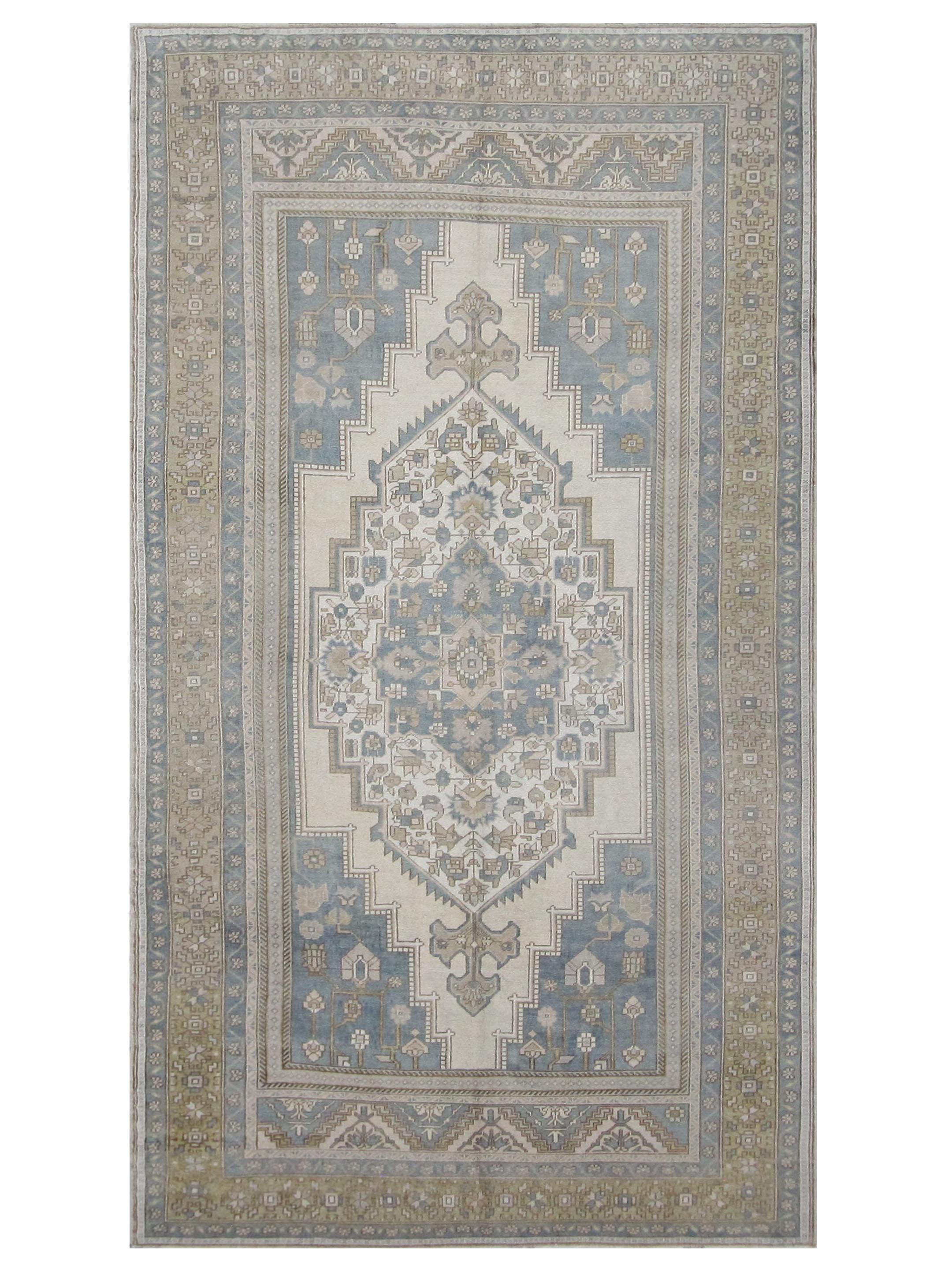 Anatolian Hand Knotted Blue 6x12