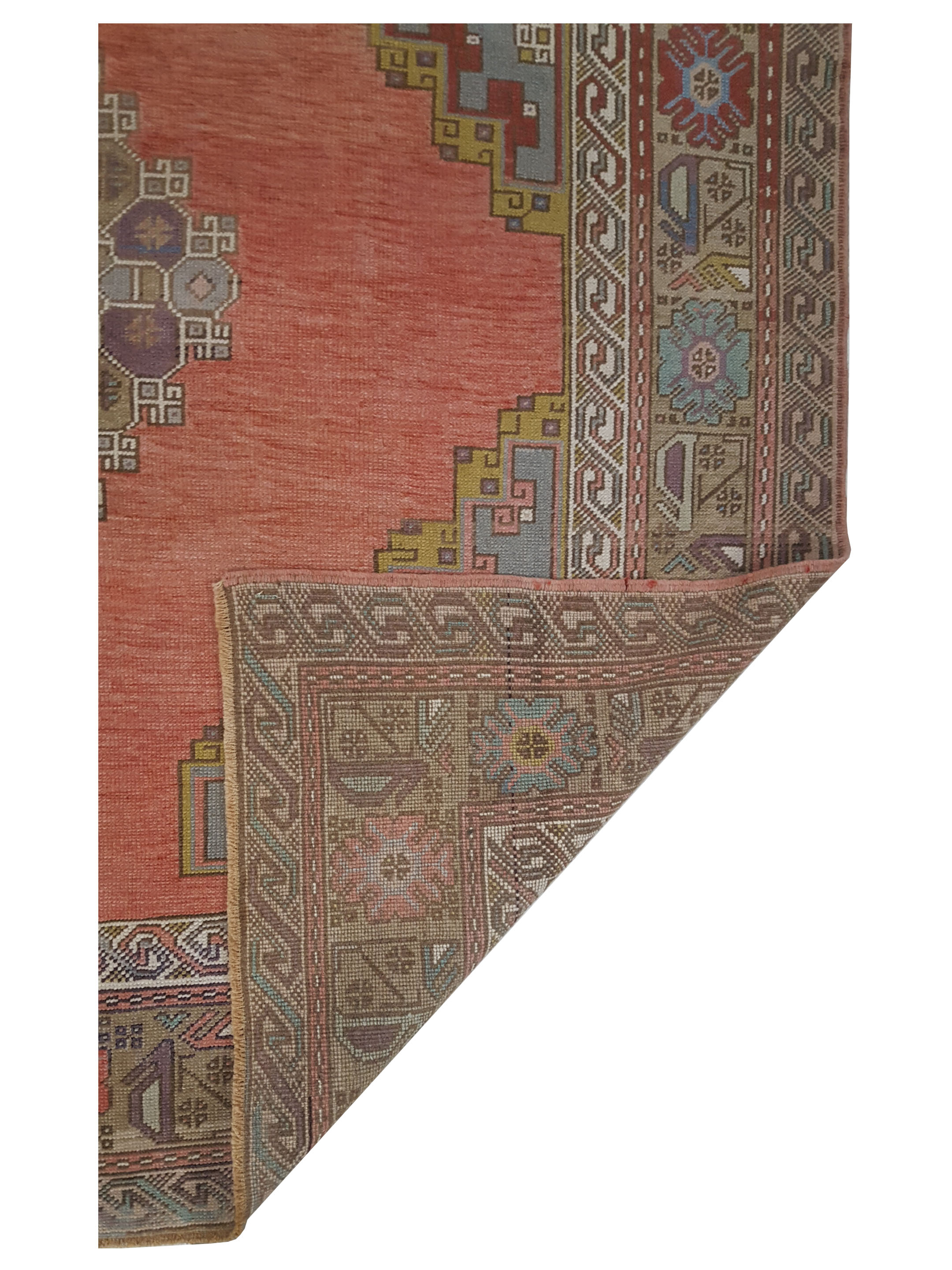 Anatolian Hand Knotted Rust 7x10 - Image 3 of 3