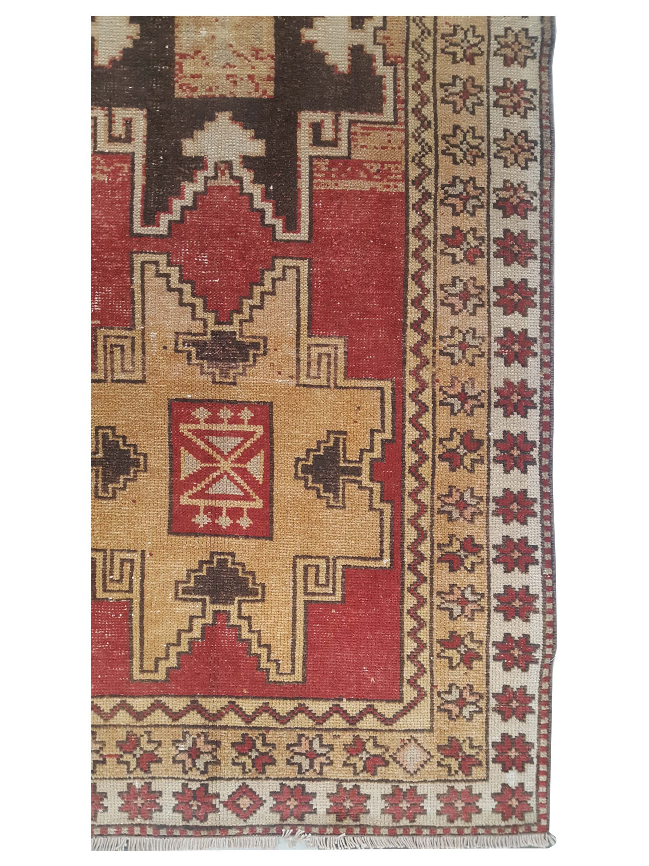 Anatolian Hand Knotted Rust 4x13 - Image 2 of 3