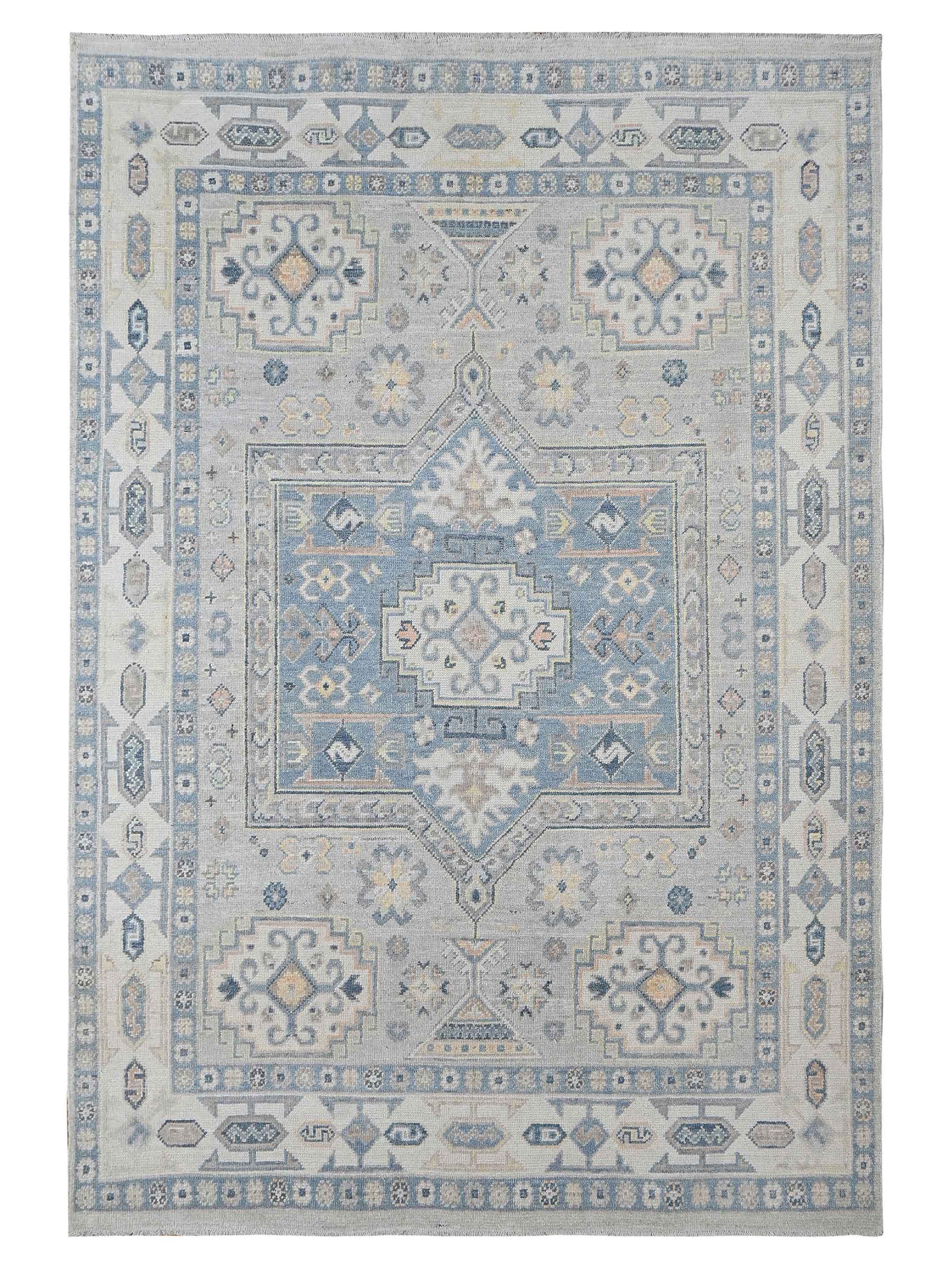 Ushak Hand Knotted Lt.Grey 8x10
