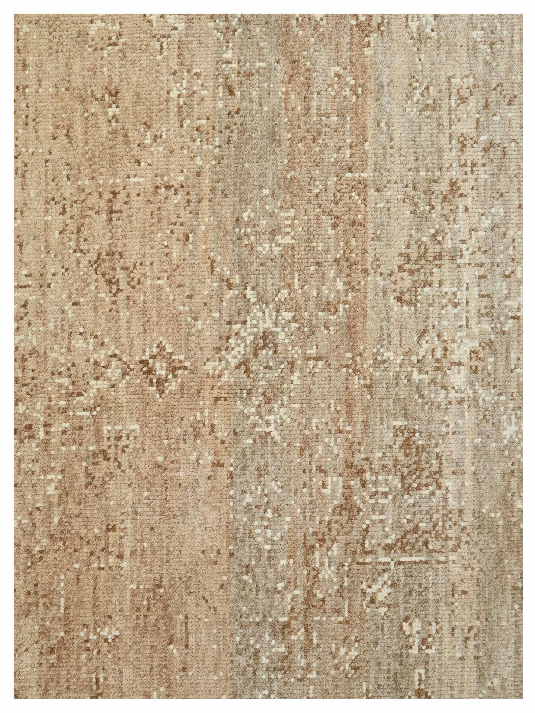 Ushak Hand Knotted Camel 8x10 - Image 3 of 4