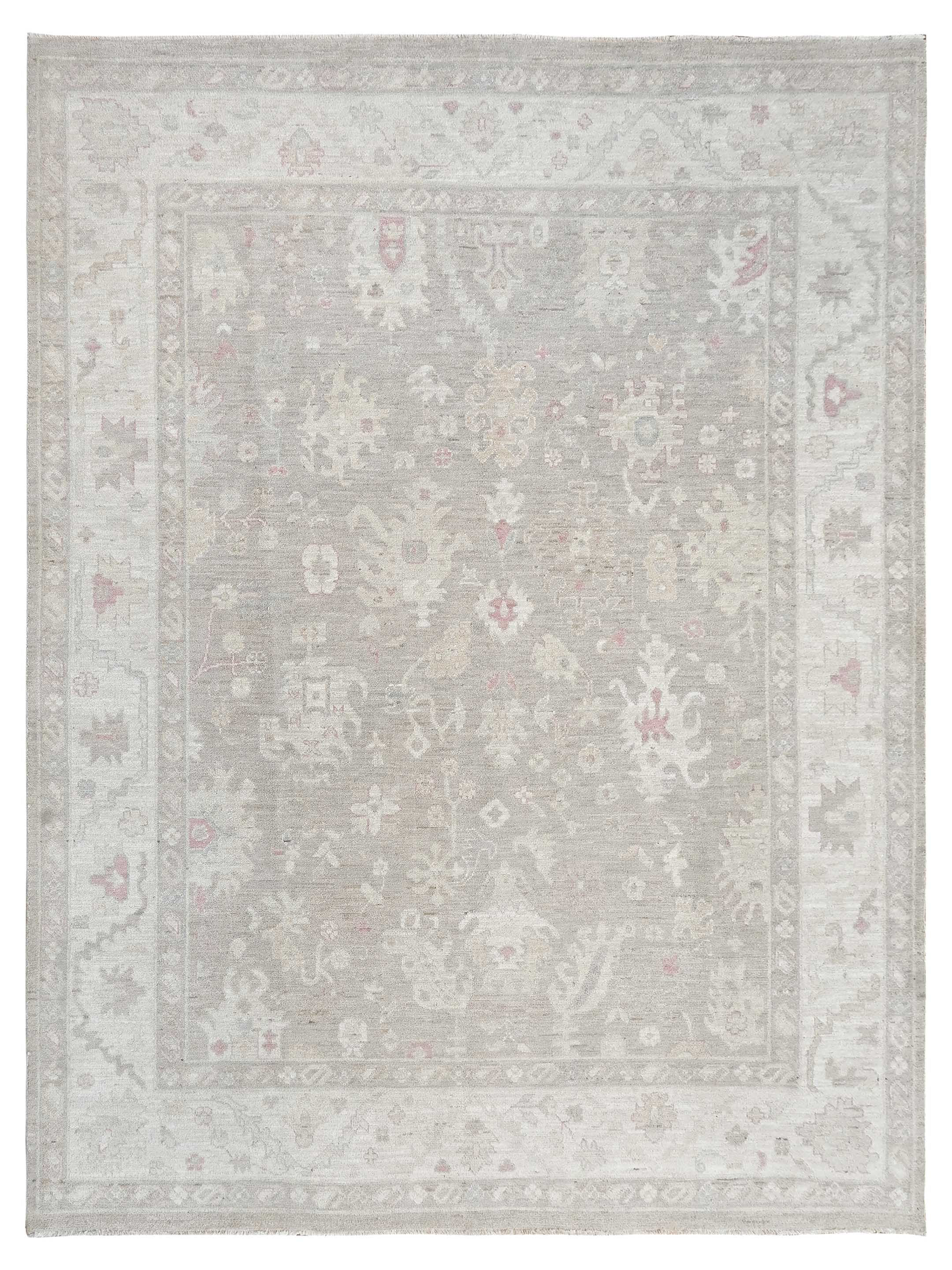 Ushak Wool Weft Hand Knotted Camel 8x10