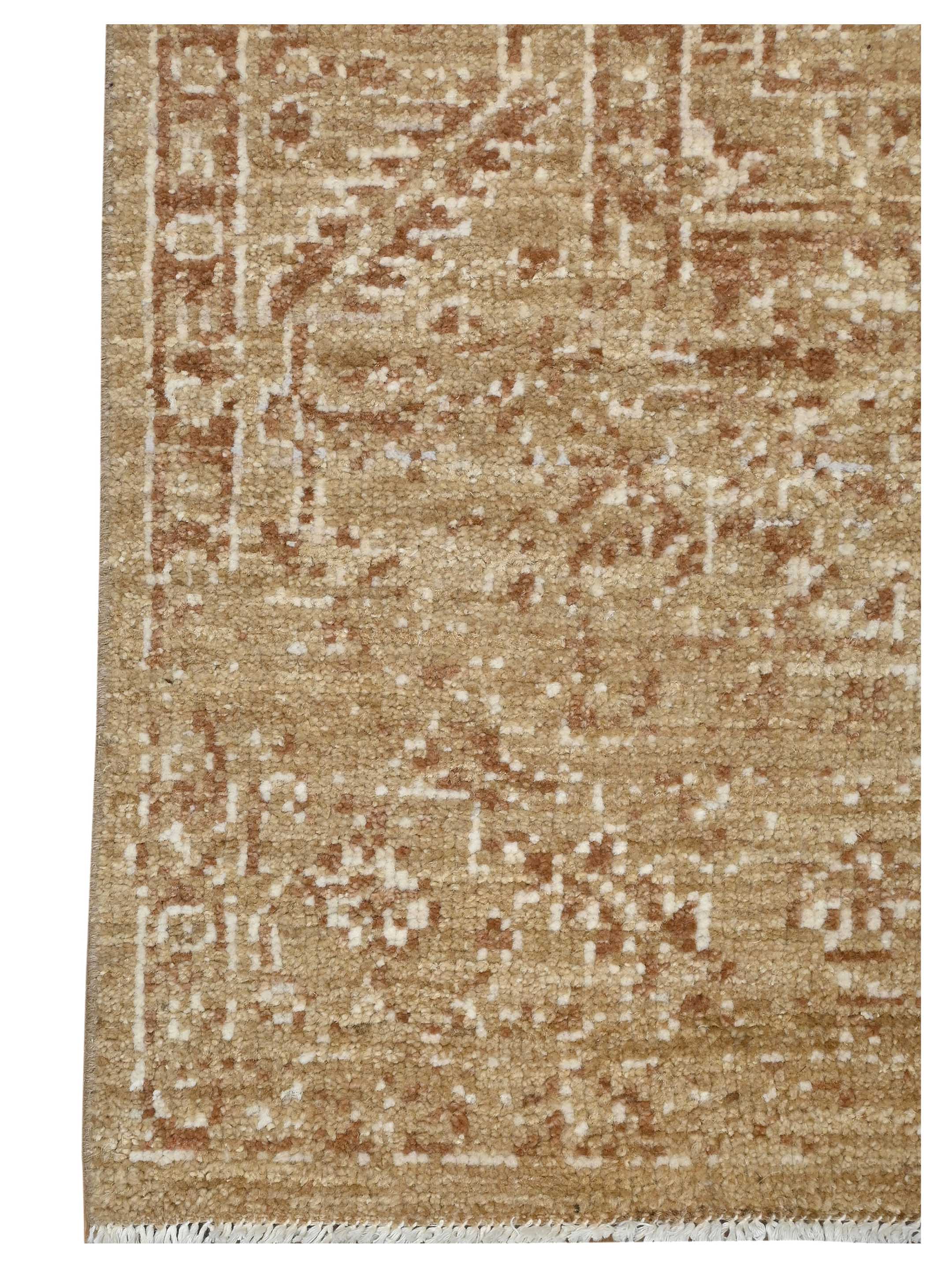 Ushak Wool Weft Hand Knotted Camel 6x8 - Image 2 of 4