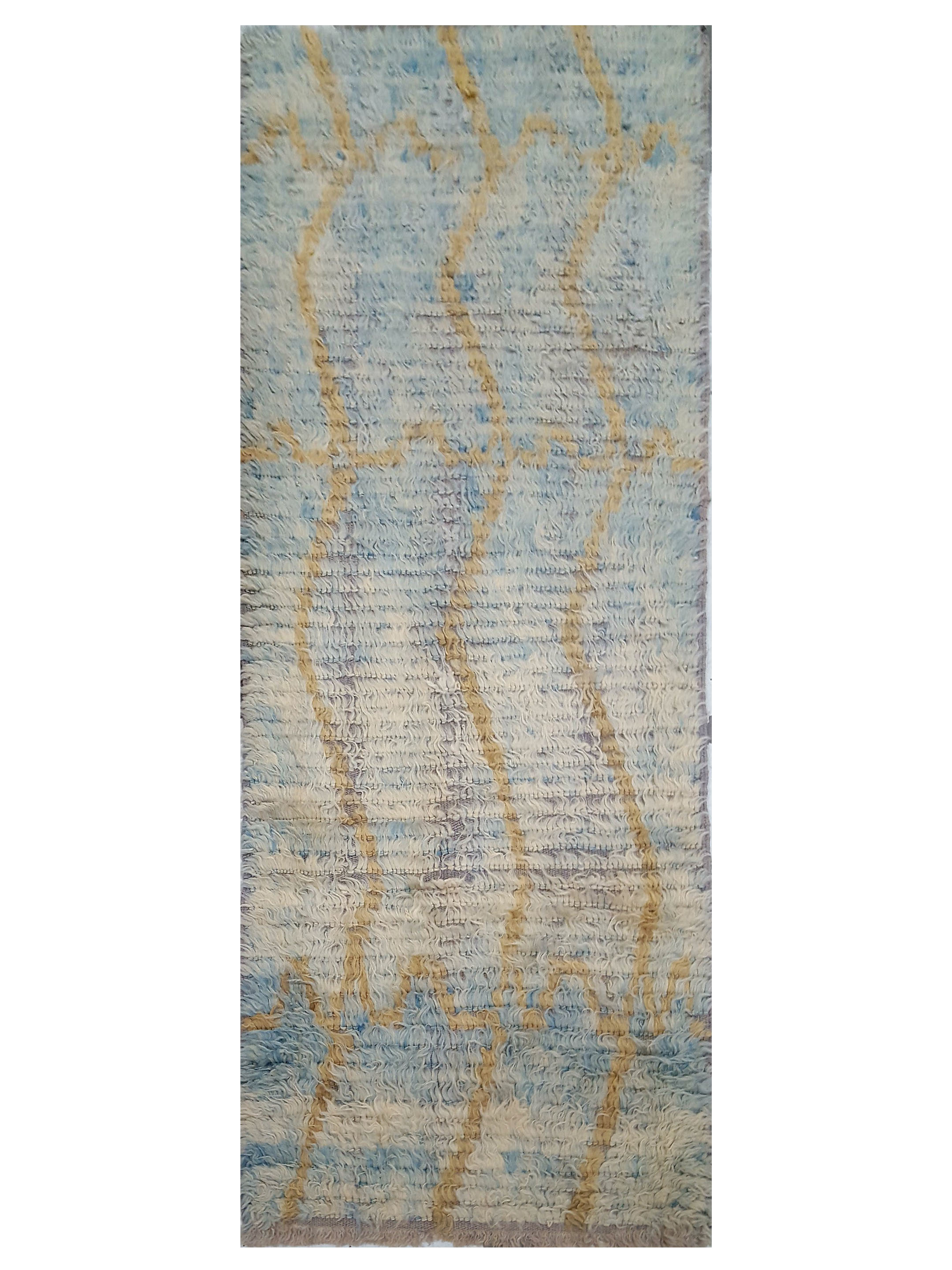 Moroccan Hand Knotted Beige 3x6
