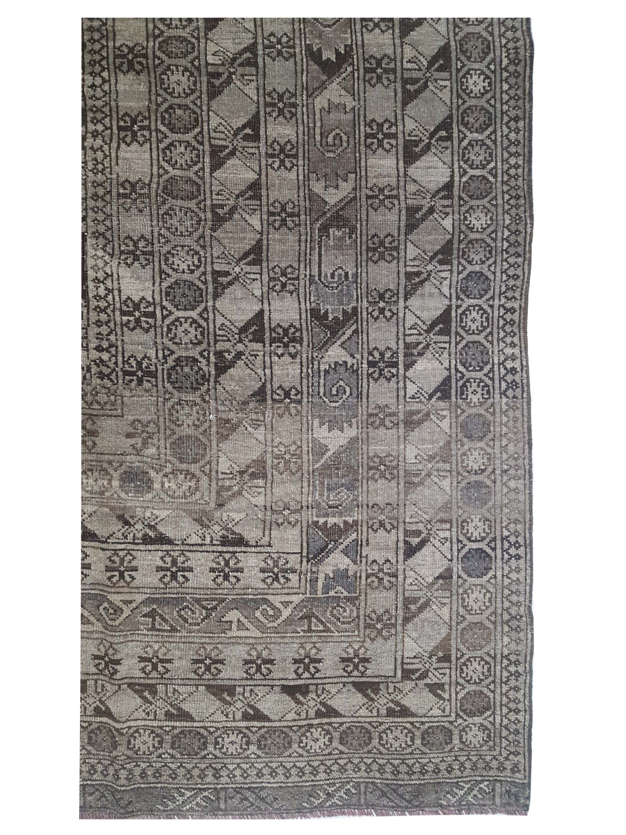 Arsari Hand Knotted Brown 10x12 - Image 2 of 3