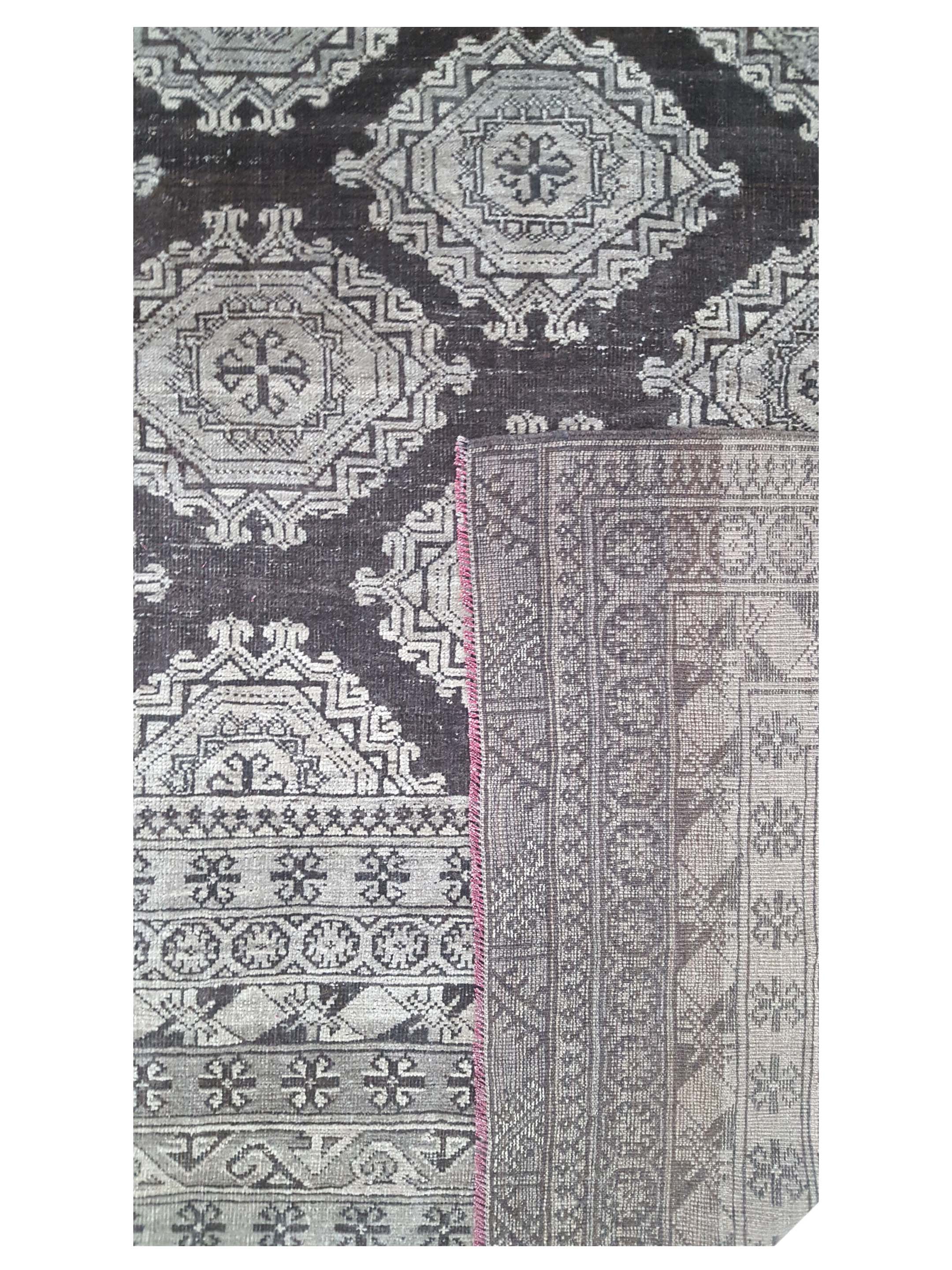 Arsari Hand Knotted Brown 10x12 - Image 3 of 3