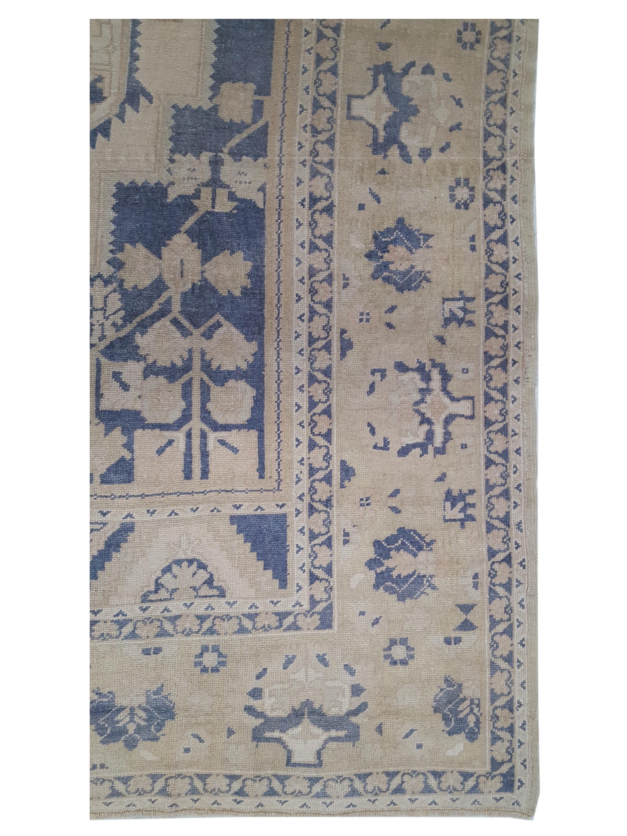 Anatolian Hand Knotted Beige 7x12 - Image 2 of 3