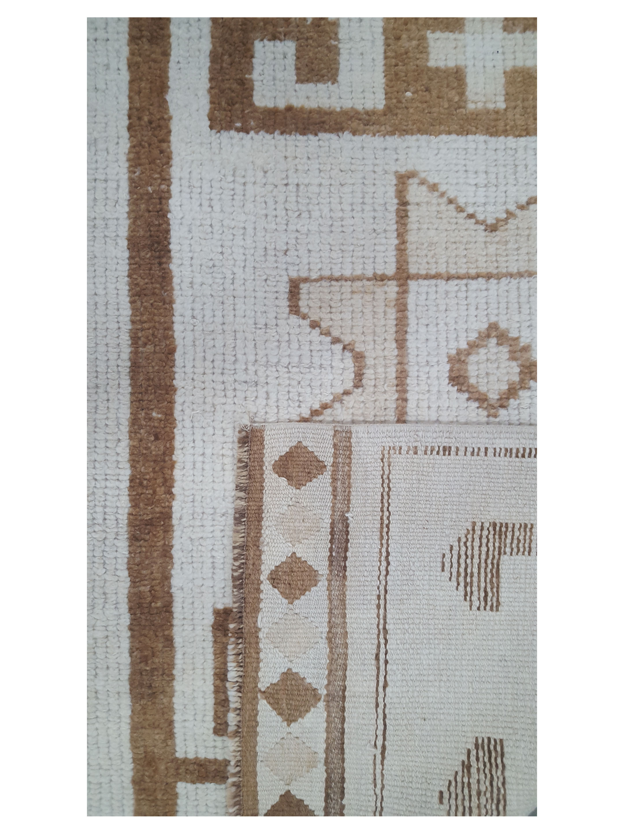 Anatolian-Natural Hand Knotted Beige 3x12 - Image 3 of 3