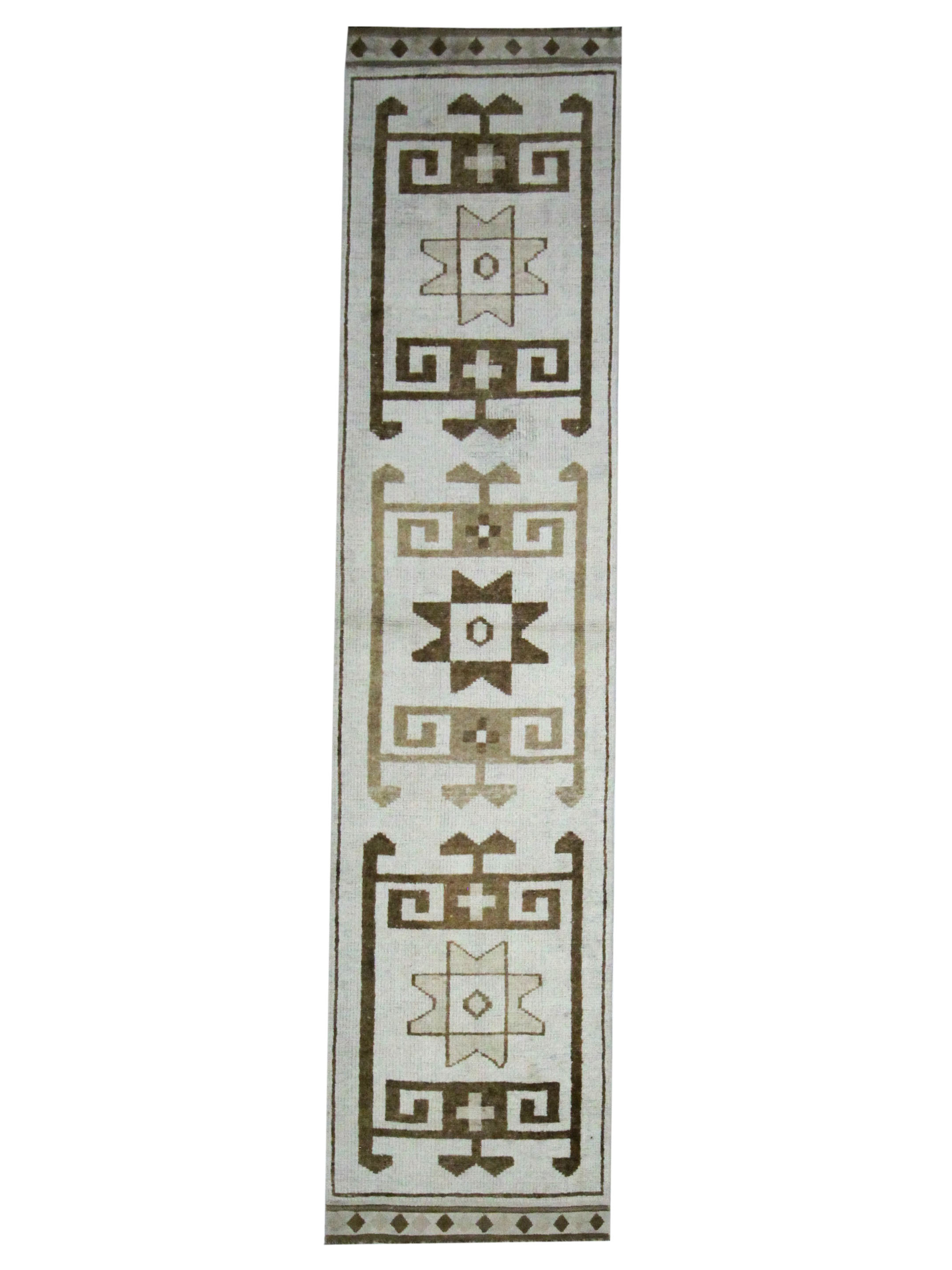 Anatolian-Natural Hand Knotted Beige 3x12
