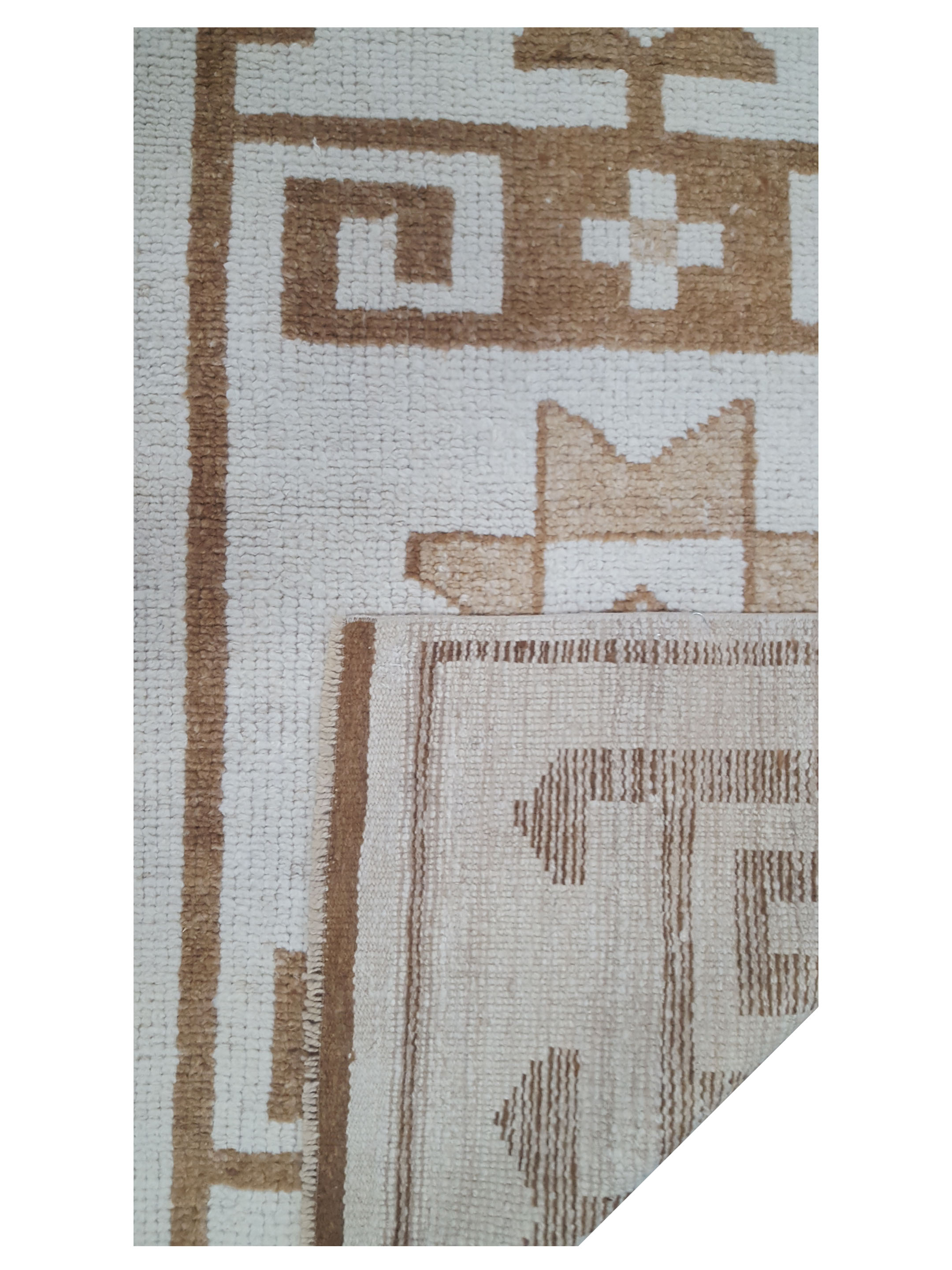 Anatolian-Natural Hand Knotted Beige 3x12 - Image 3 of 3