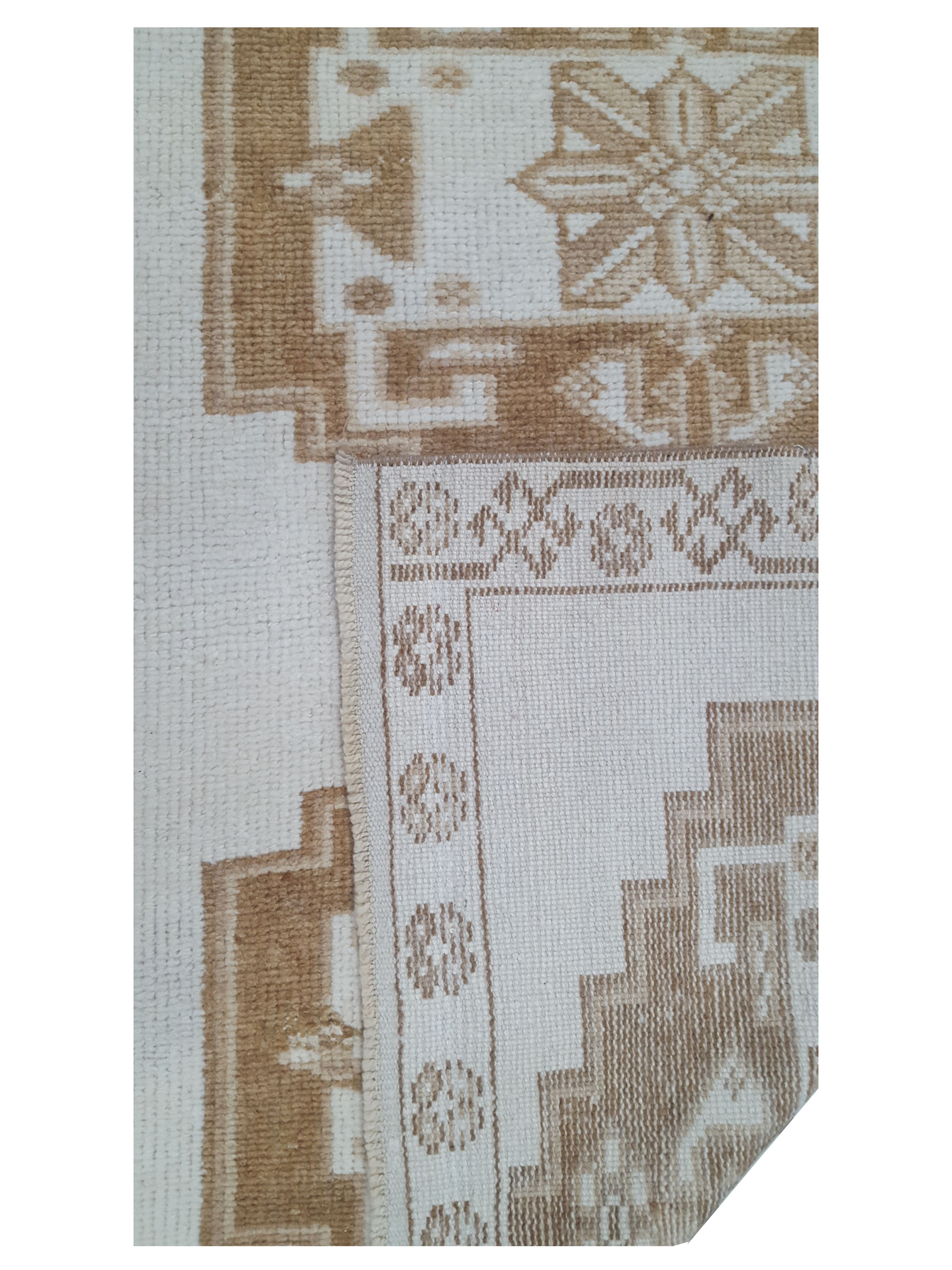 Anatolian-Natural Hand Knotted Beige 4x13 - Image 3 of 3