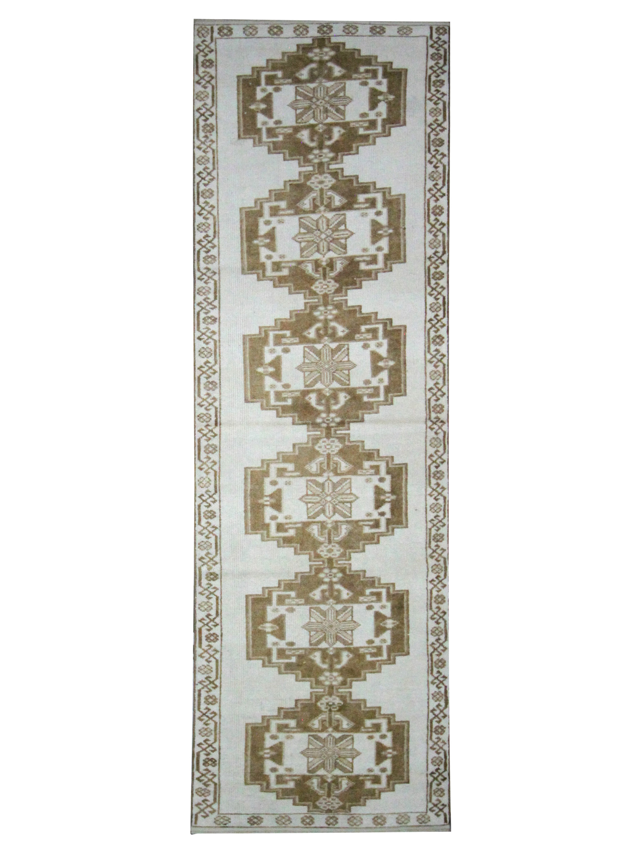 Anatolian-Natural Hand Knotted Beige 4x13