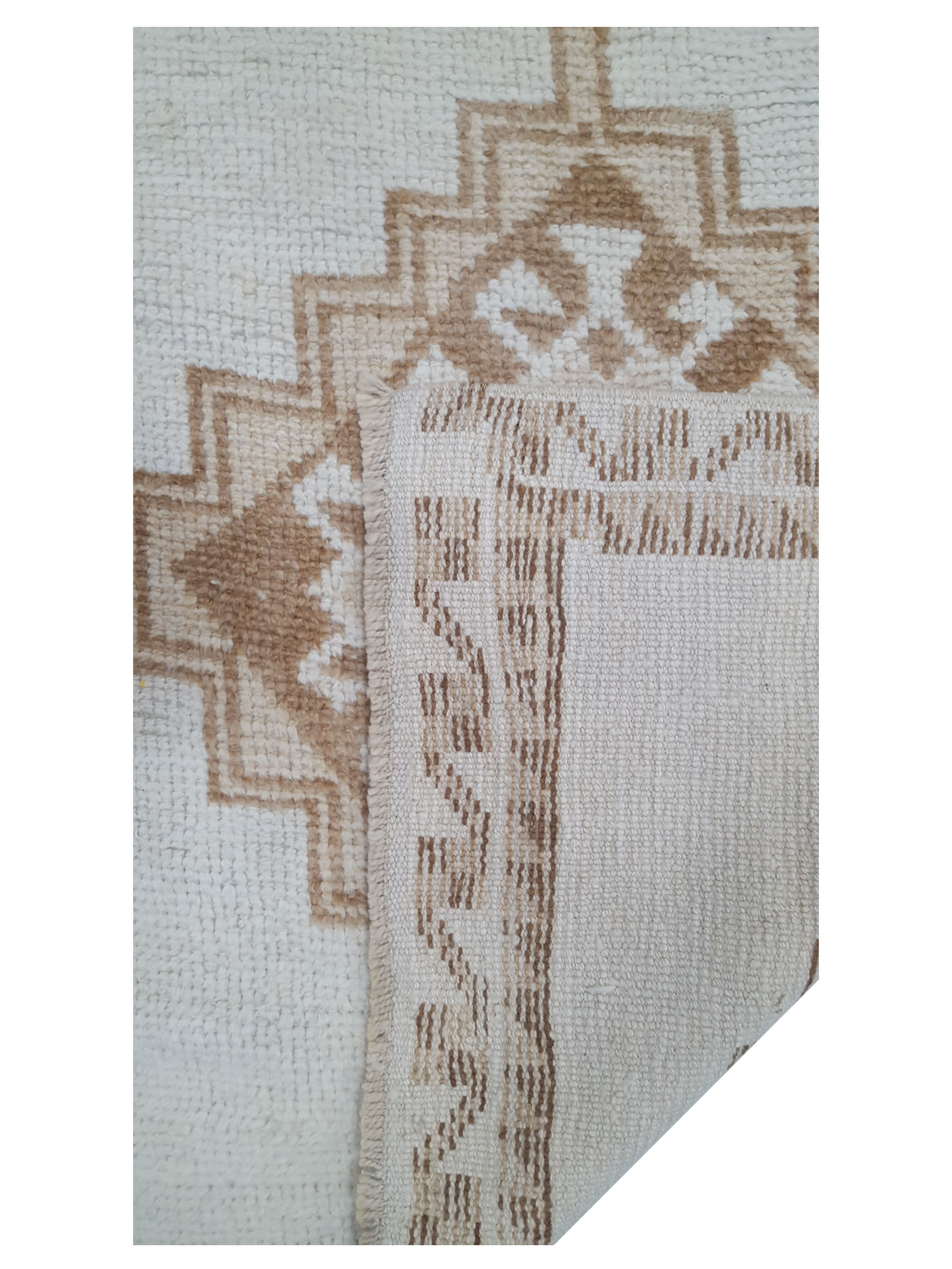 Anatolian-Natural Hand Knotted Beige 3x11 - Image 3 of 3