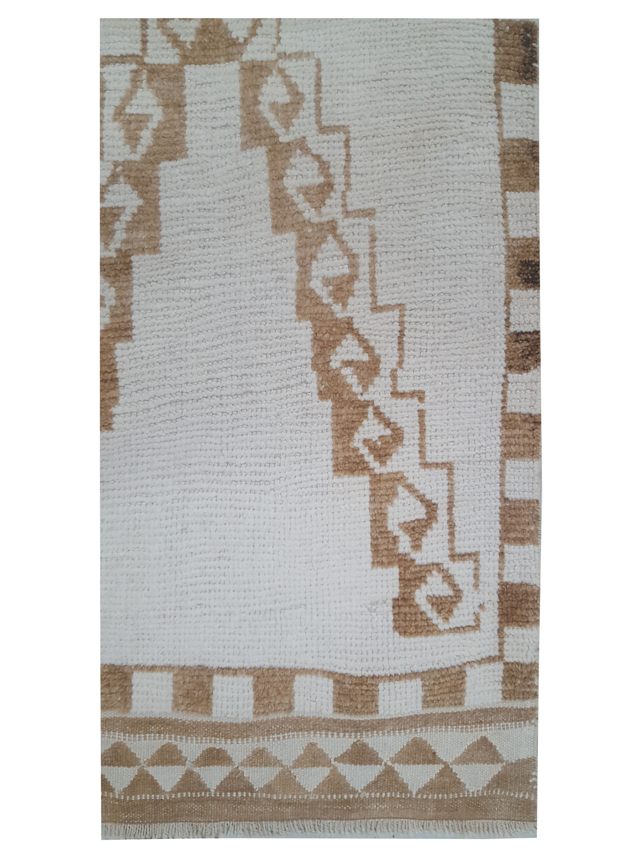 Anatolian-Natural Hand Knotted Beige 3x10 - Image 2 of 3