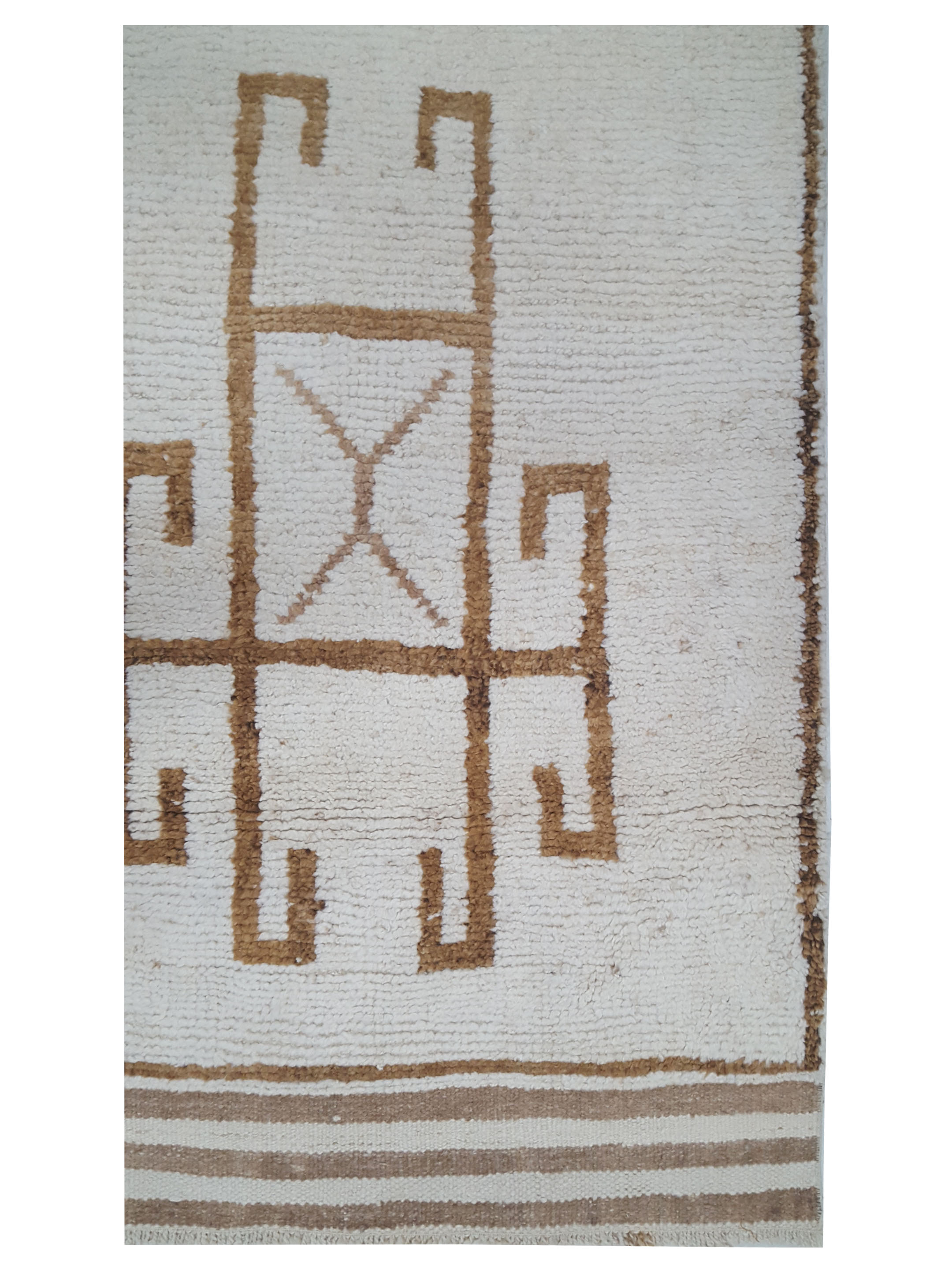 Anatolian-Natural Hand Knotted Beige 3x12 - Image 2 of 3