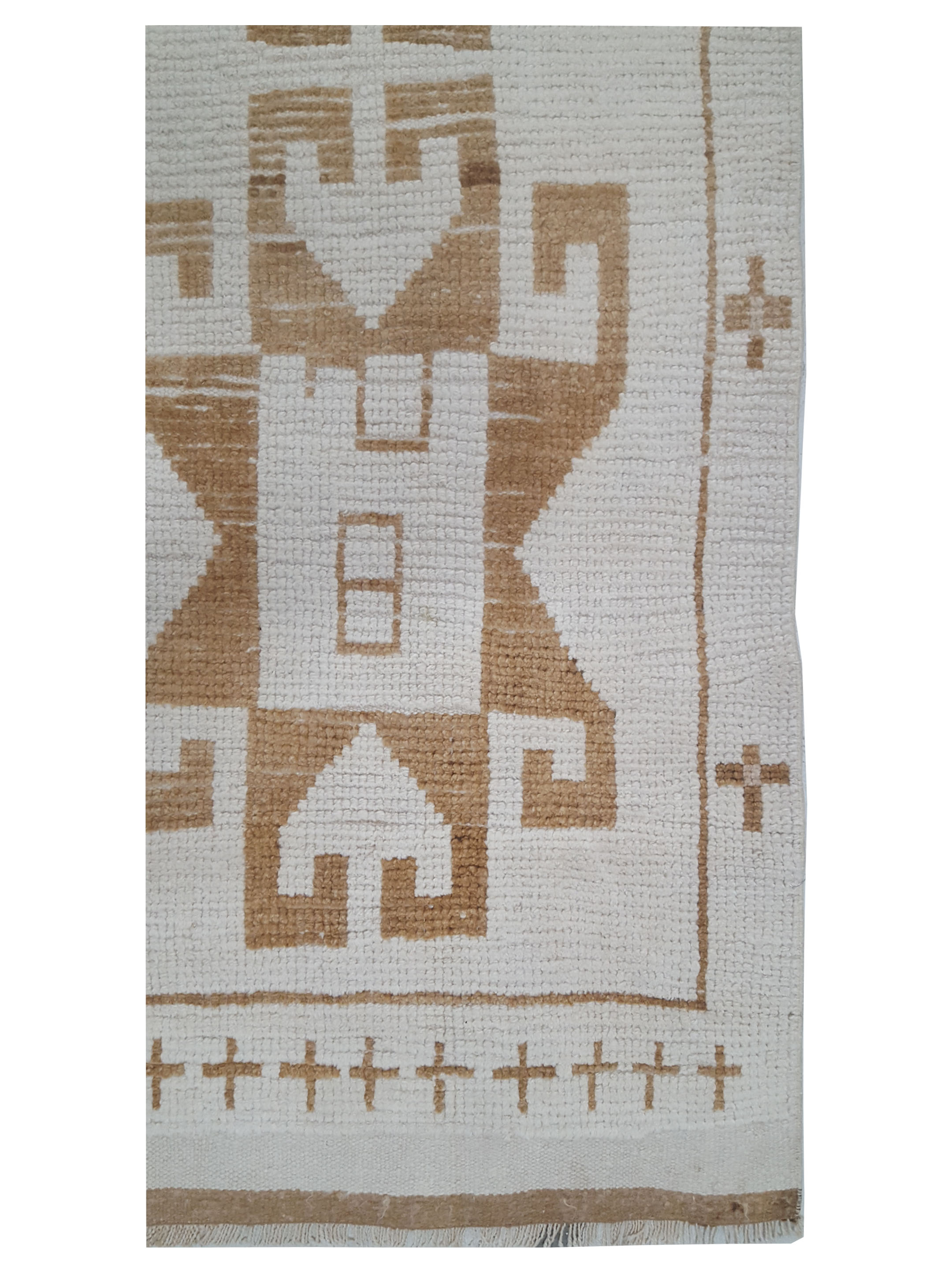 Anatolian-Natural Hand Knotted Beige 3x12 - Image 2 of 3