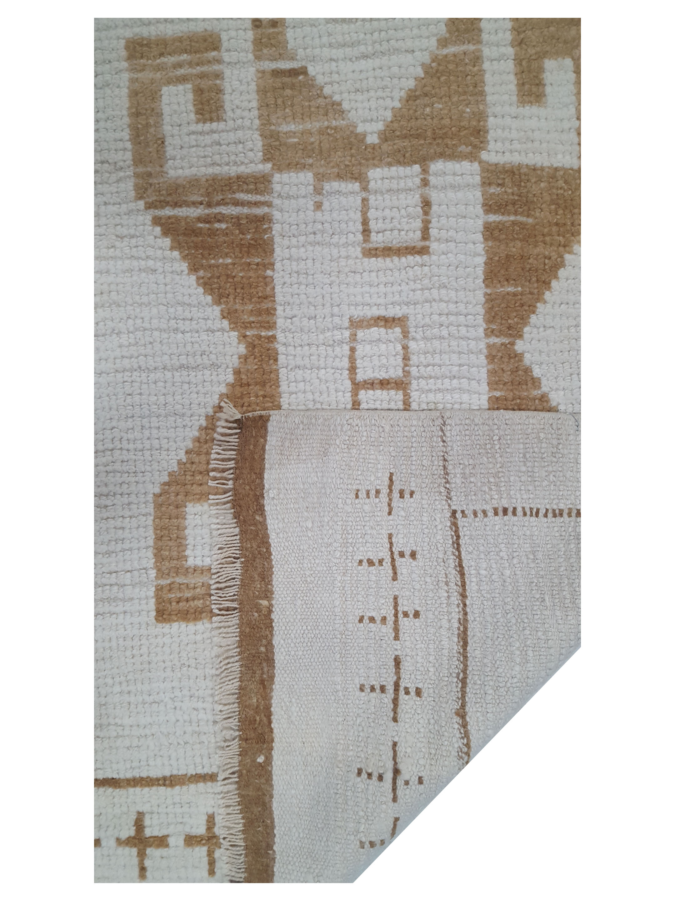 Anatolian-Natural Hand Knotted Beige 3x12 - Image 3 of 3