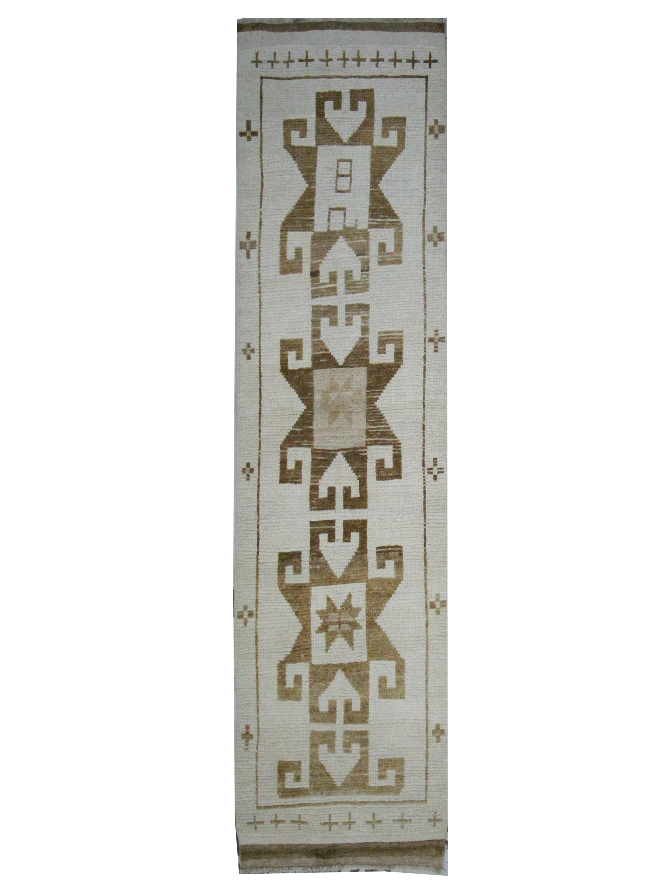 Anatolian-Natural Hand Knotted Beige 3x12