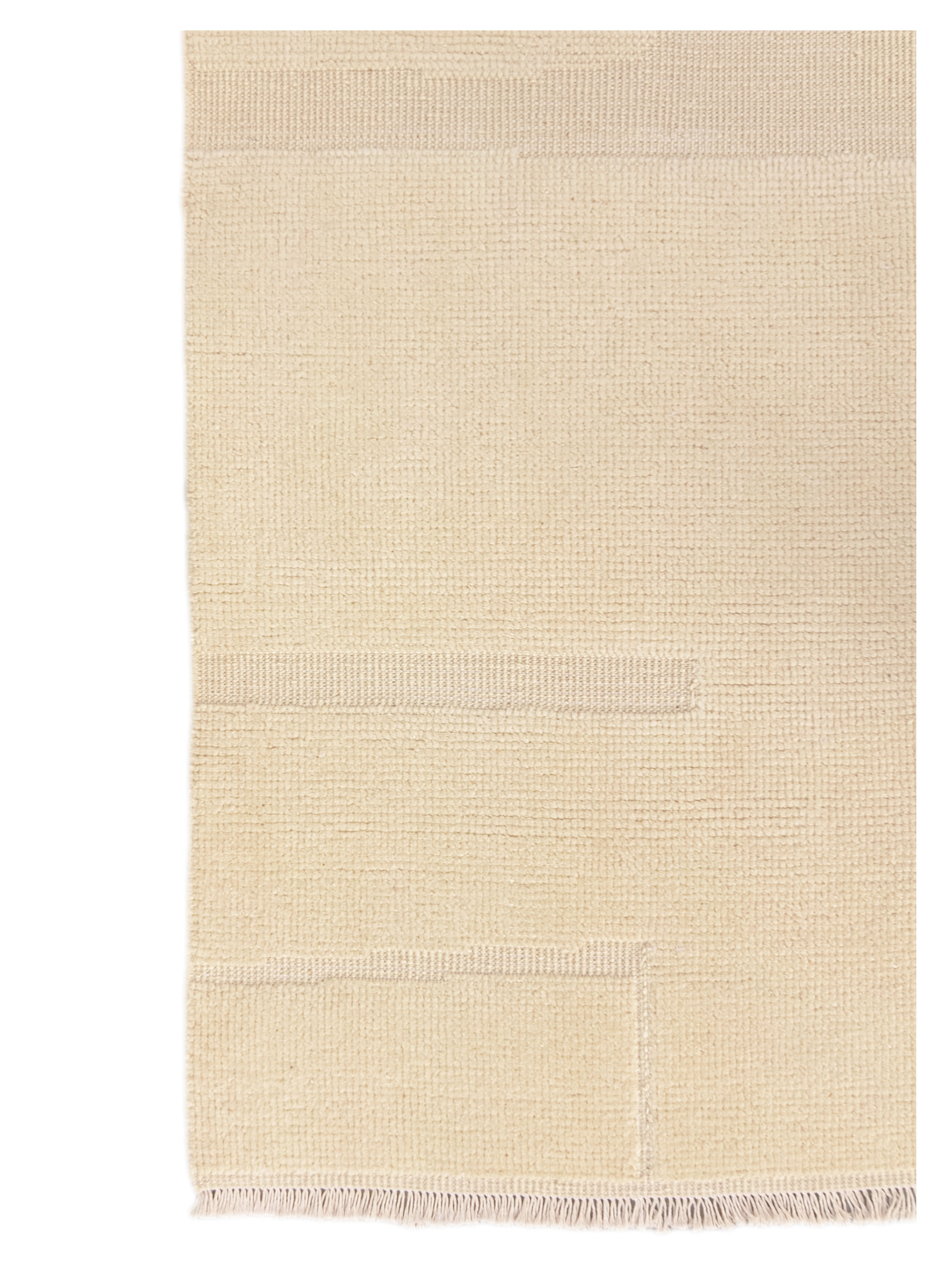 Moroccan Hand Knotted Ivory 9x12 - Image 2 of 6
