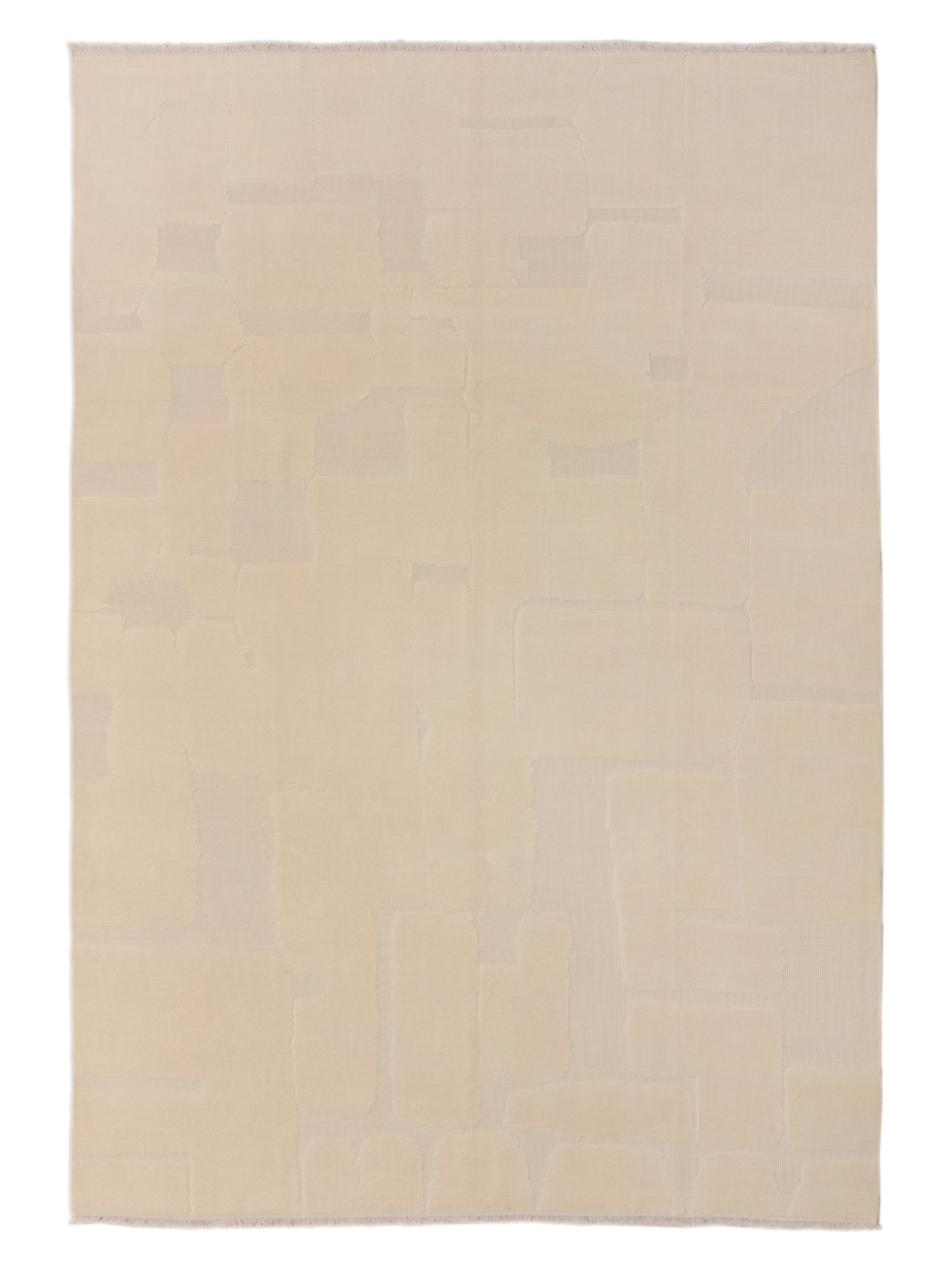 Moroccan Hand Knotted Ivory 9x12