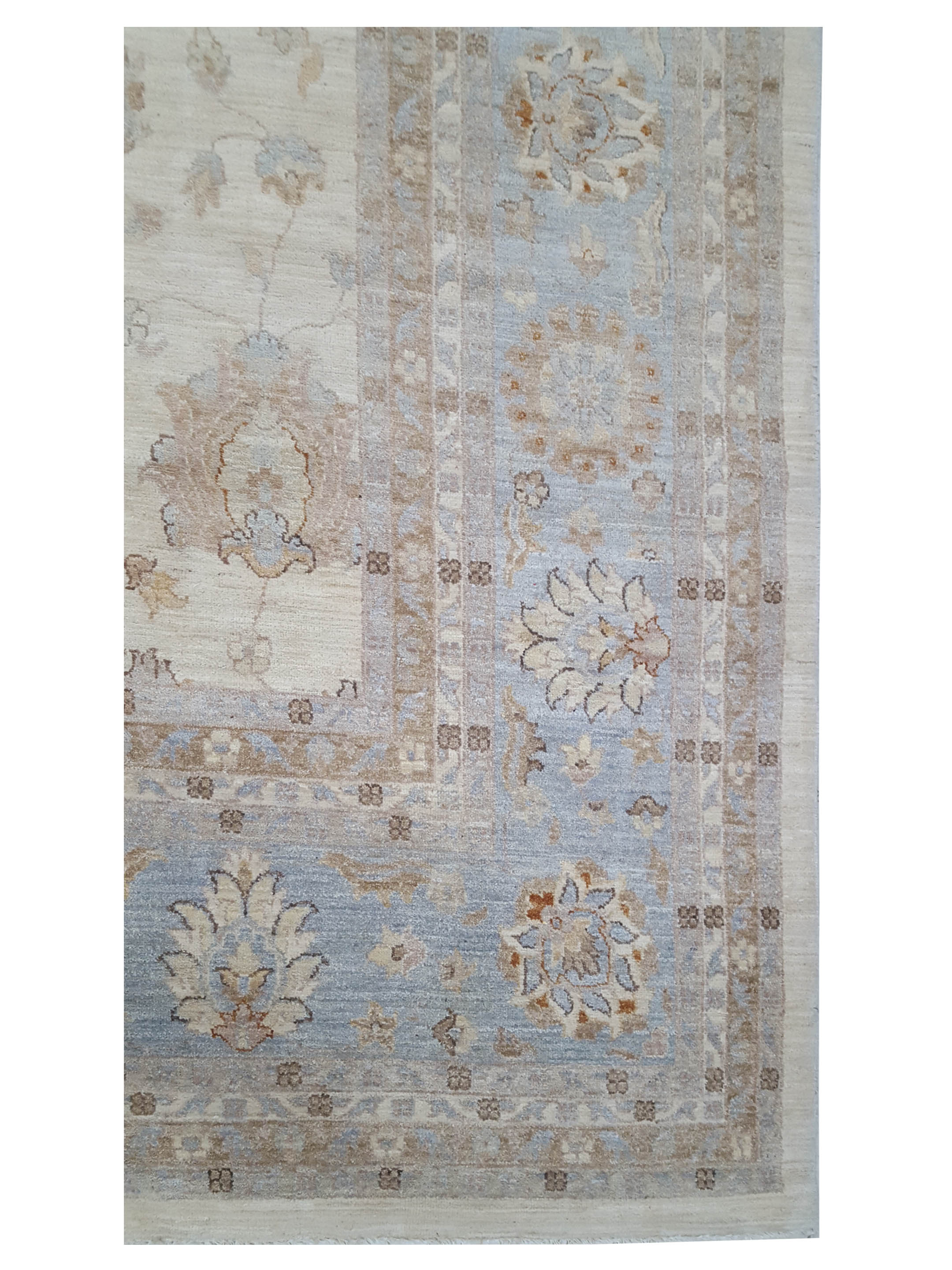 Ziegler Hand Knotted Ivory 15x25 - Image 5 of 5