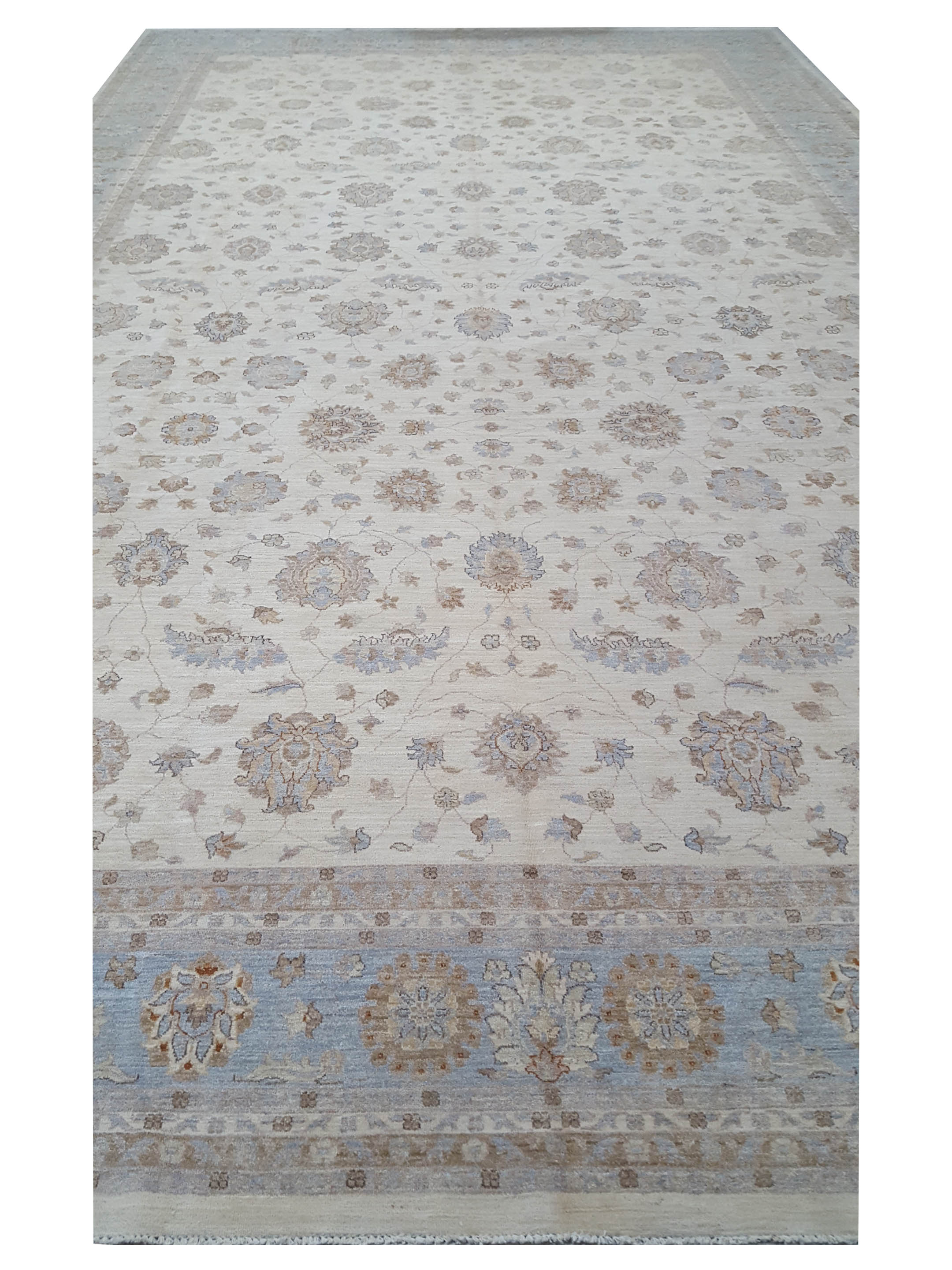 Ziegler Hand Knotted Ivory 15x25