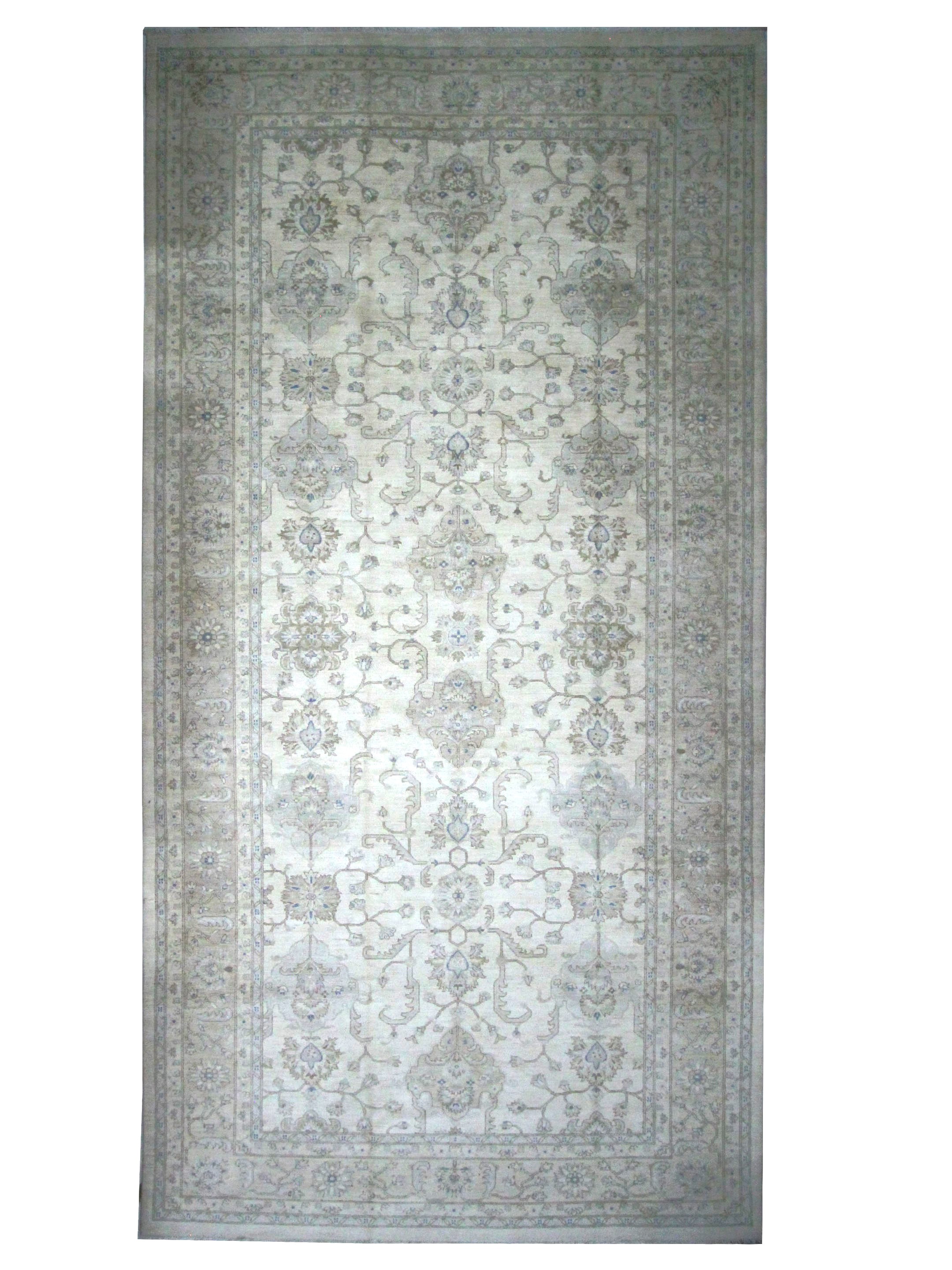 Ziegler Hand Knotted Ivory 10x20