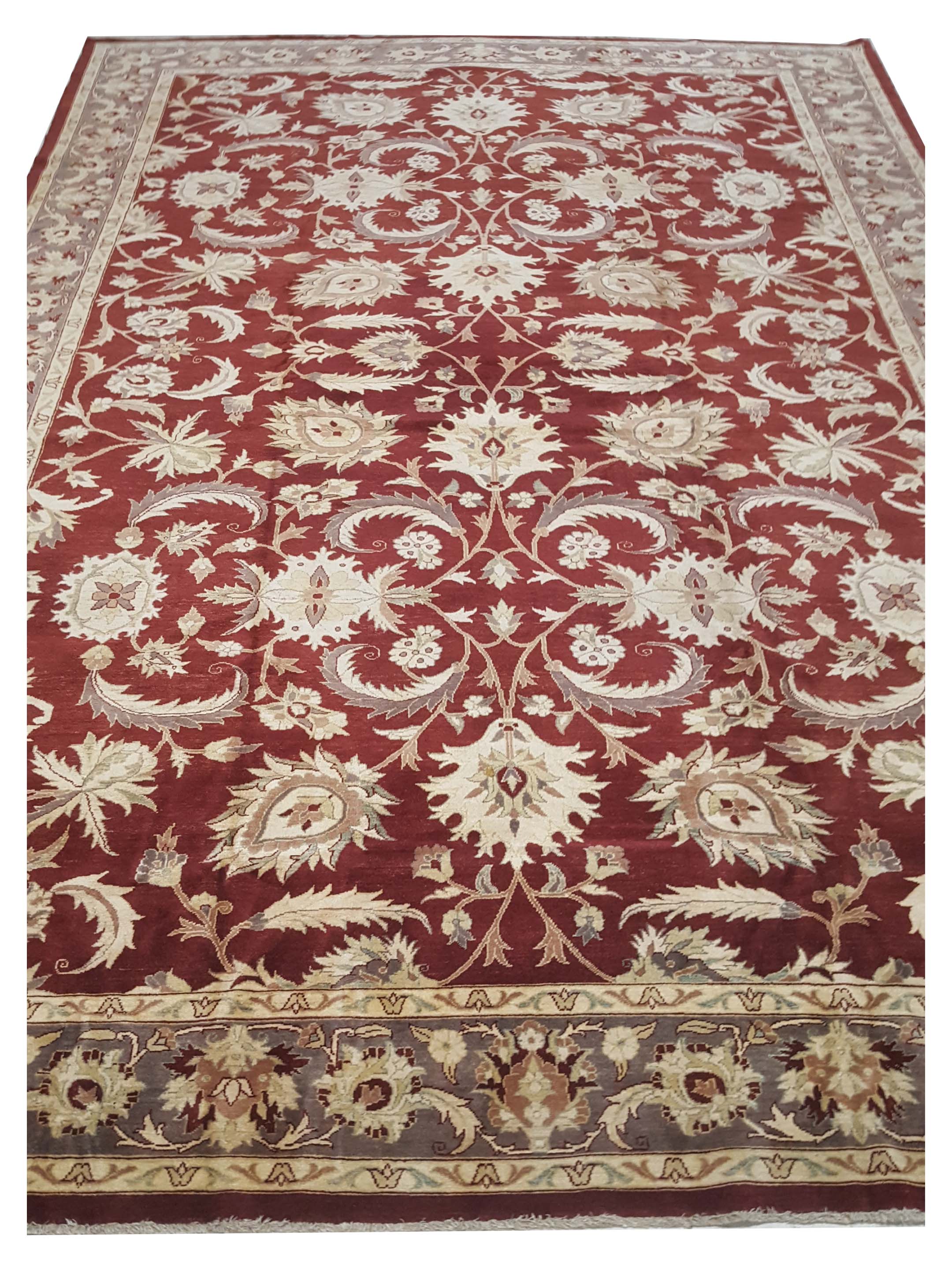 Ziegler Hand Knotted Red 12x18 - Image 2 of 4
