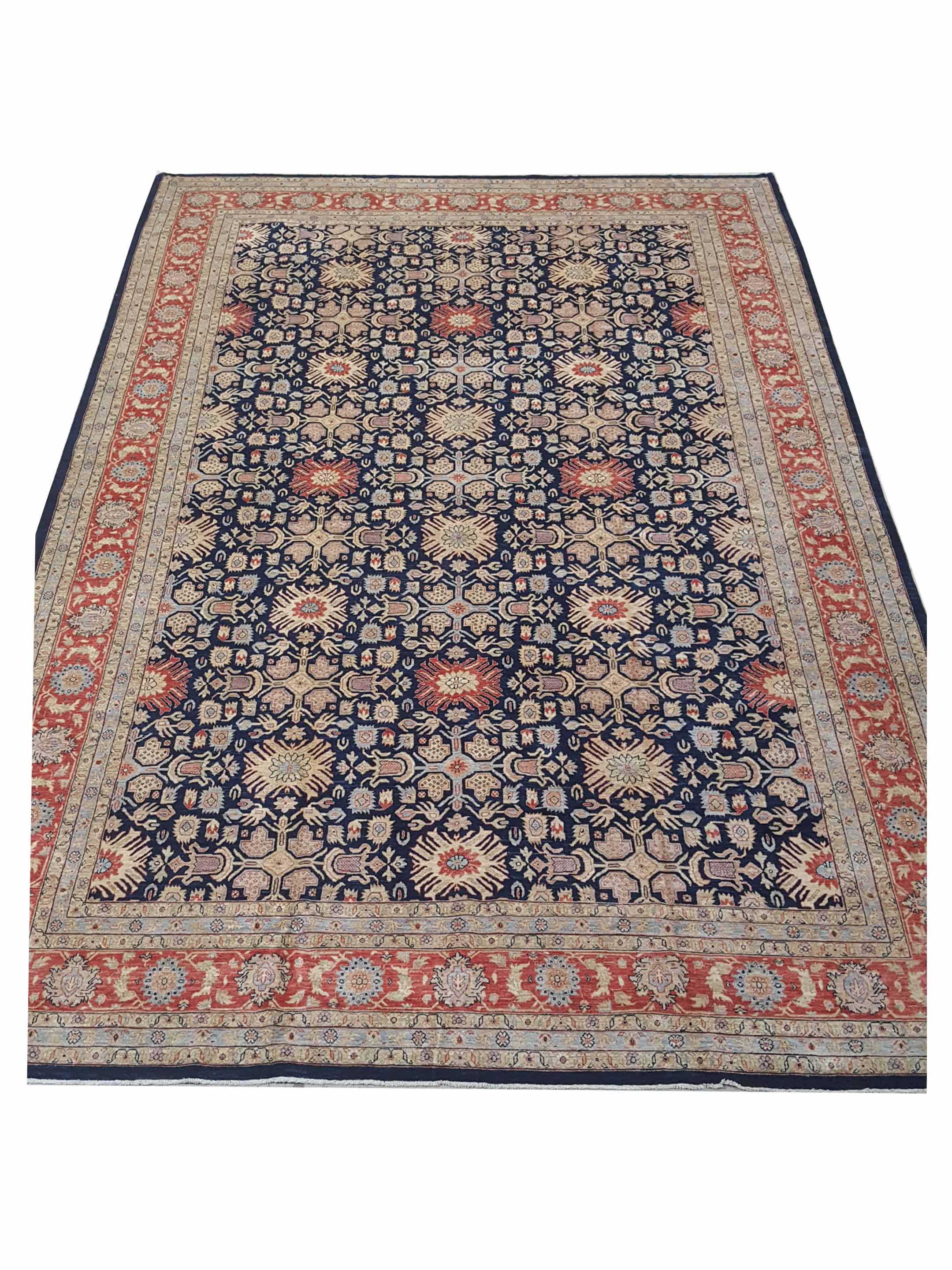 Ziegler Hand Knotted Indigo 12x18 - Image 2 of 6