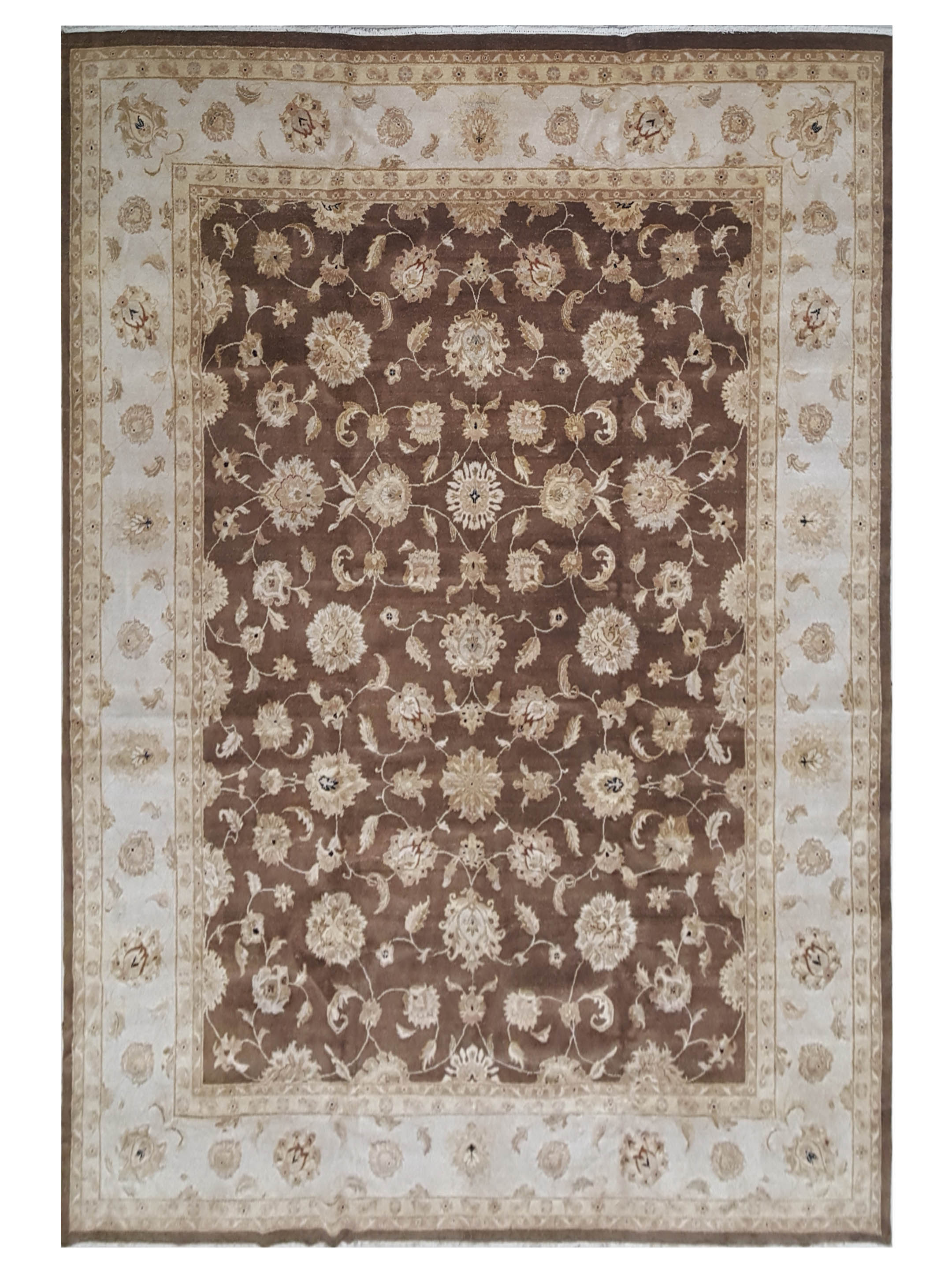 Agra Hand Knotted Burgundy 12x15