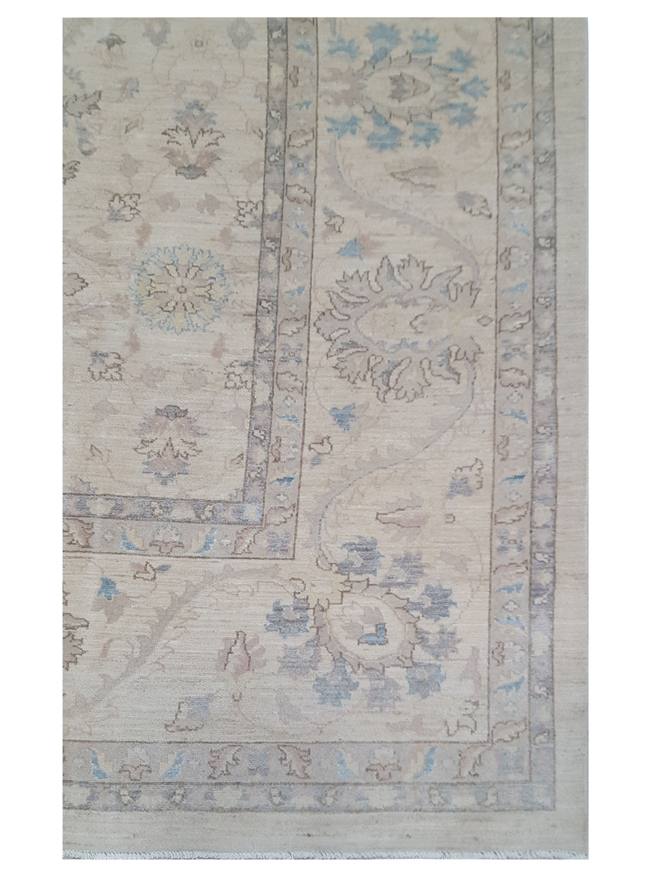 Ziegler Hand Knotted Ivory 13x20 - Image 4 of 4