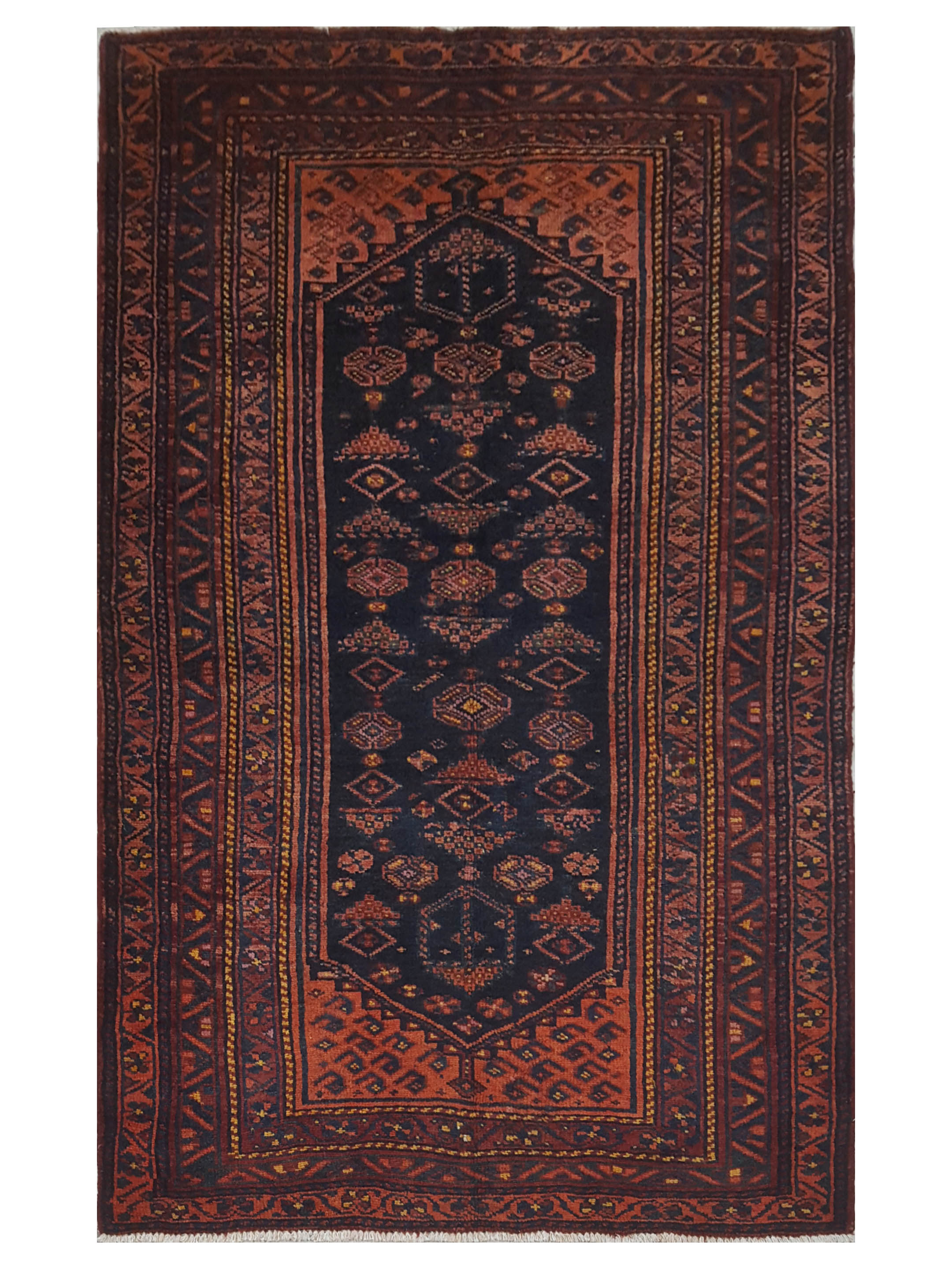 Hamadan Antique Navy 5x7